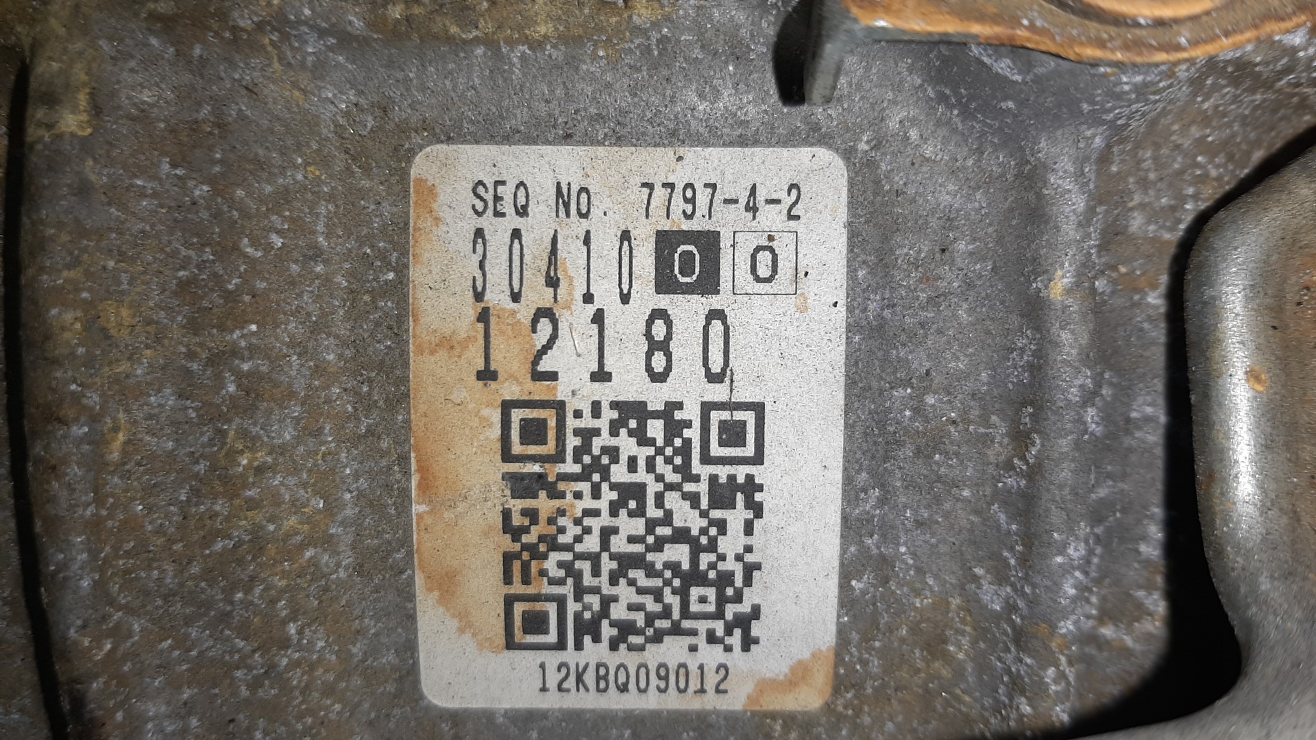 АКПП TOYOTA PROBOX, COROLLA FIELDER, RACTIS, PORTE, SUCCEED, SPADE, TREZIA, COROLLA  AXIO NCP160V, NZE161G, NCP120, NCP122, NCP141, NZE161 1NZ-FE K312-02A, 3041012180 5 ракурс