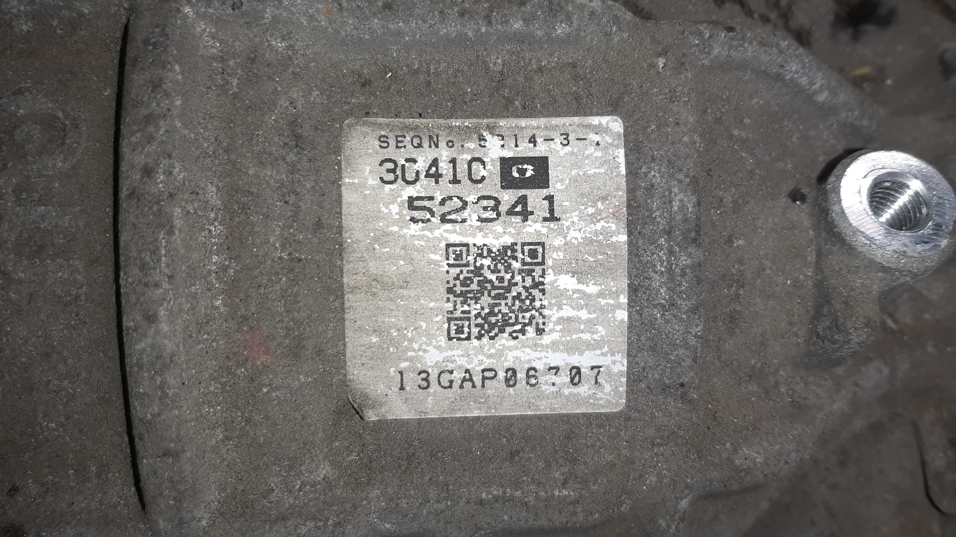 АКПП TOYOTA VITZ KSP130 1KR-FE K410-01A, 3041052341 5 ракурс