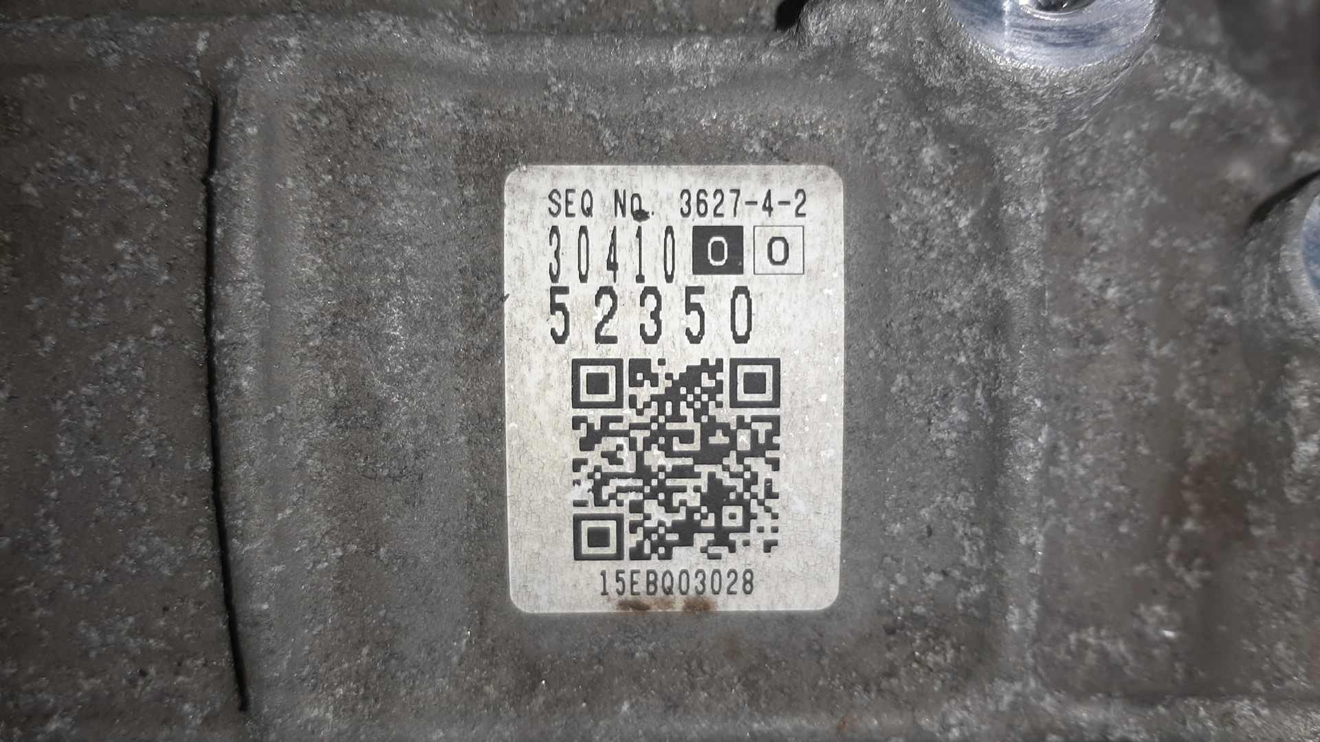 АКПП TOYOTA PROBOX, COROLLA FIELDER, RACTIS, PORTE, SUCCEED, SPADE, TREZIA, COROLLA  AXIO NCP160V, NZE161G, NCP120, NCP122, NCP141, NZE161 1NZ-FE K312-08A 5 ракурс