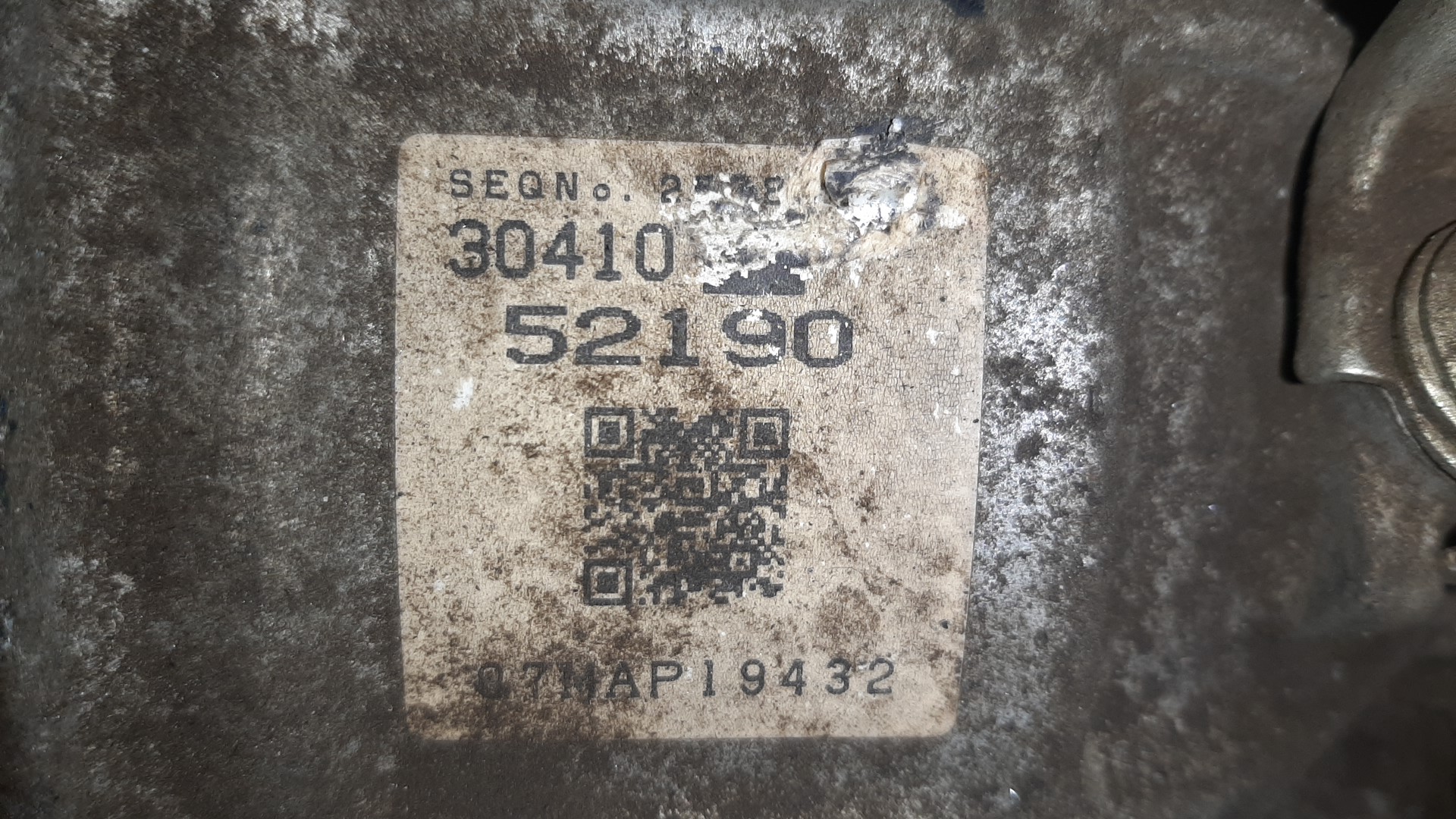 АКПП TOYOTA VITZ, BELTA KSP90, KSP92 1KR-FE K410-04A 5 ракурс