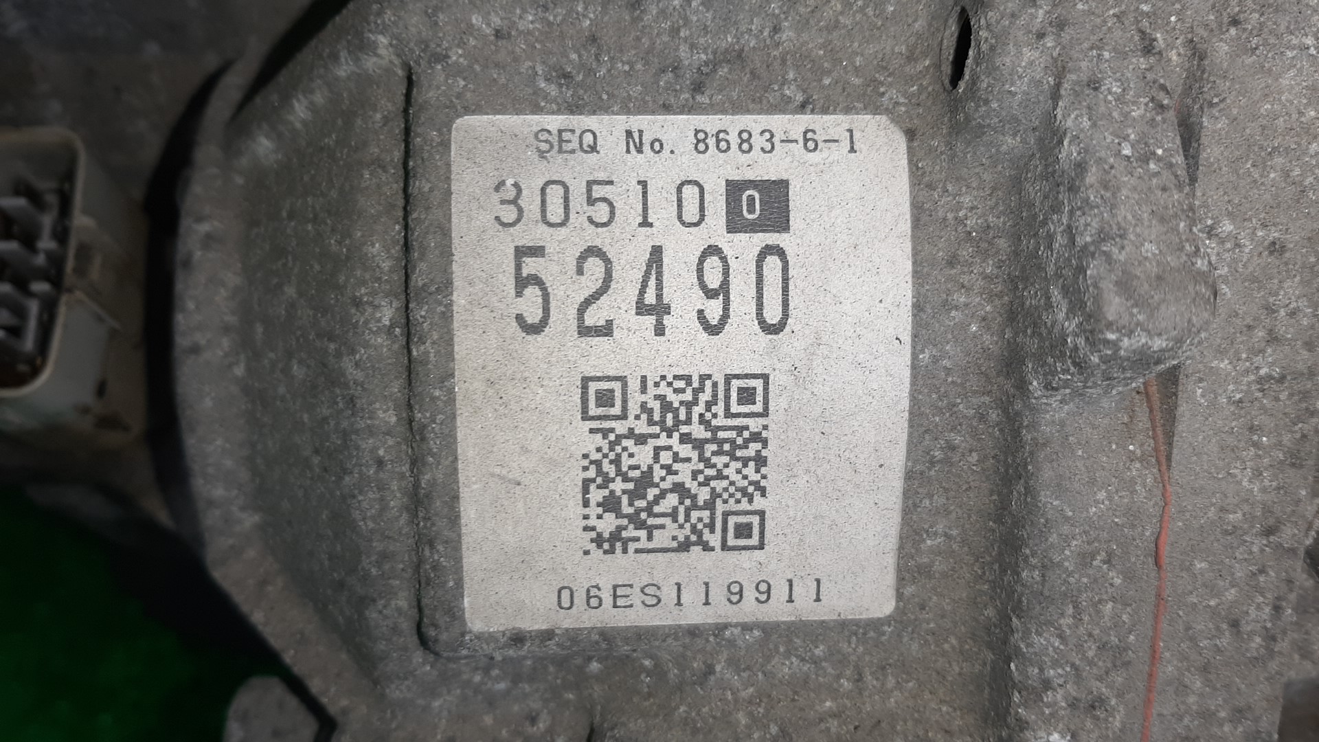 АКПП TOYOTA FUNCARGO, IST, VITZ, WILL VI, BB, PORTE, WILL CYPHA NCP20, NCP60, NCP10, NCP19, NCP30, NNP10, NCP70 2NZ-FE U441E-01A, 30510-52490 5 ракурс
