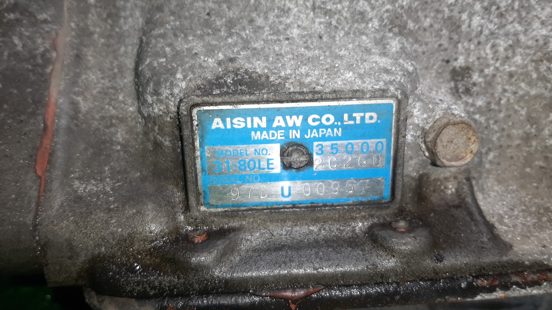 АКПП TOYOTA CHASER, CRESTA, MARK II JZX105 1JZ-GE 31-80LS, A340H-A03C, 35000-2C260 4 ракурс АКПП TOYOTA CHASER, CRESTA, MARK II JZX105 1JZ-GE 31-80LS, A340H-A03C, 35000-2C260 4 ракурс