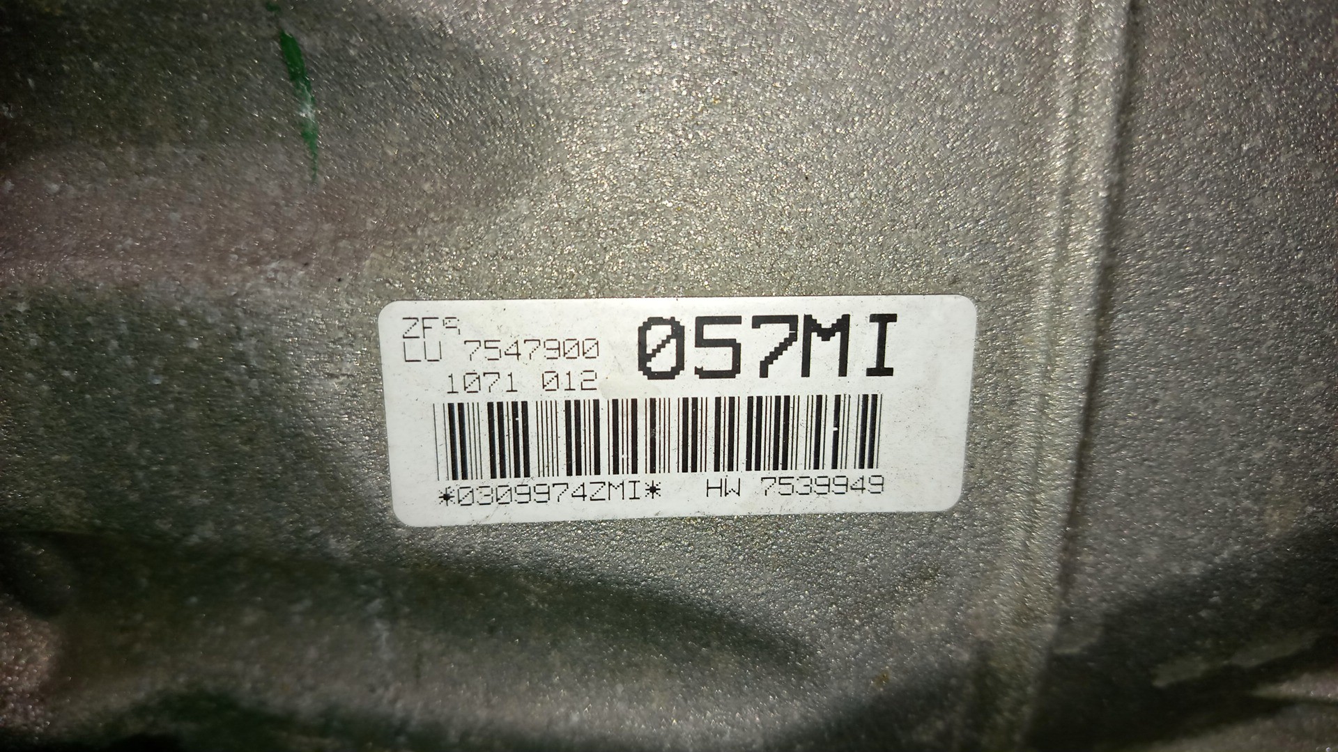 АКПП BMW 5-Series, 3-Series, 530i, 330i, 323i, 325i, 525i E61, E60, E90, E91 N52B30AF, N52B30A, N52B25AE, N52B25A, M54B25, 306S3, N52B25AF, 256S5, M54B30 24007547900 5 ракурс
