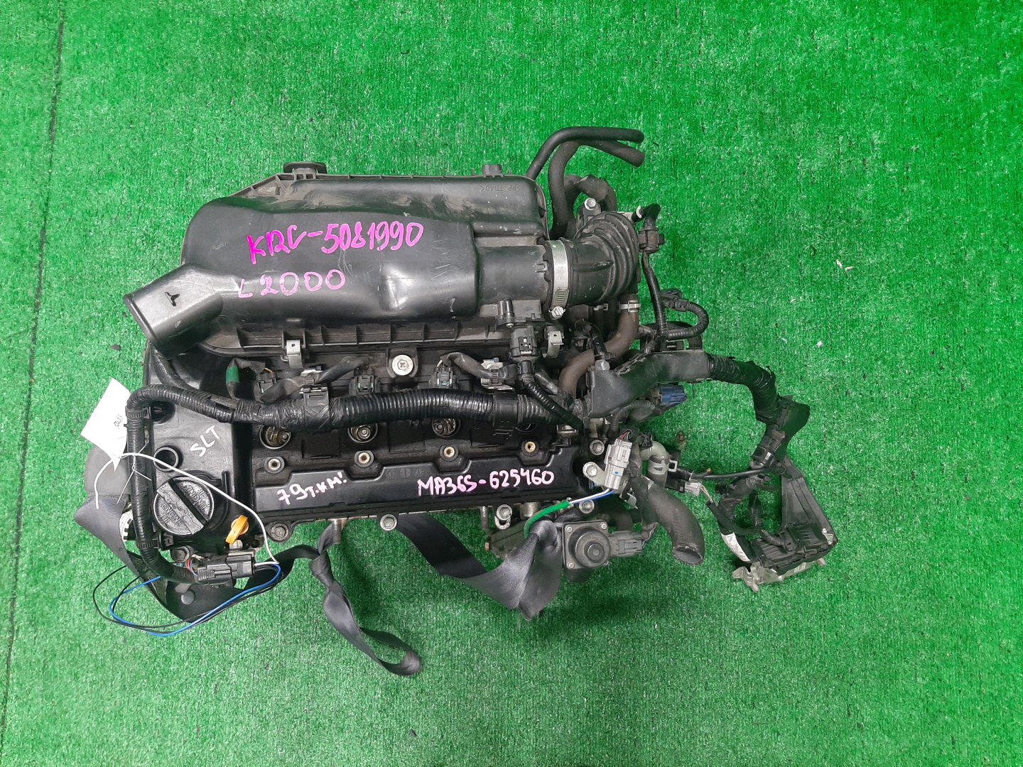 Двигатель SUZUKI SOLIO MA36S K12C 5081990 1 ракурс