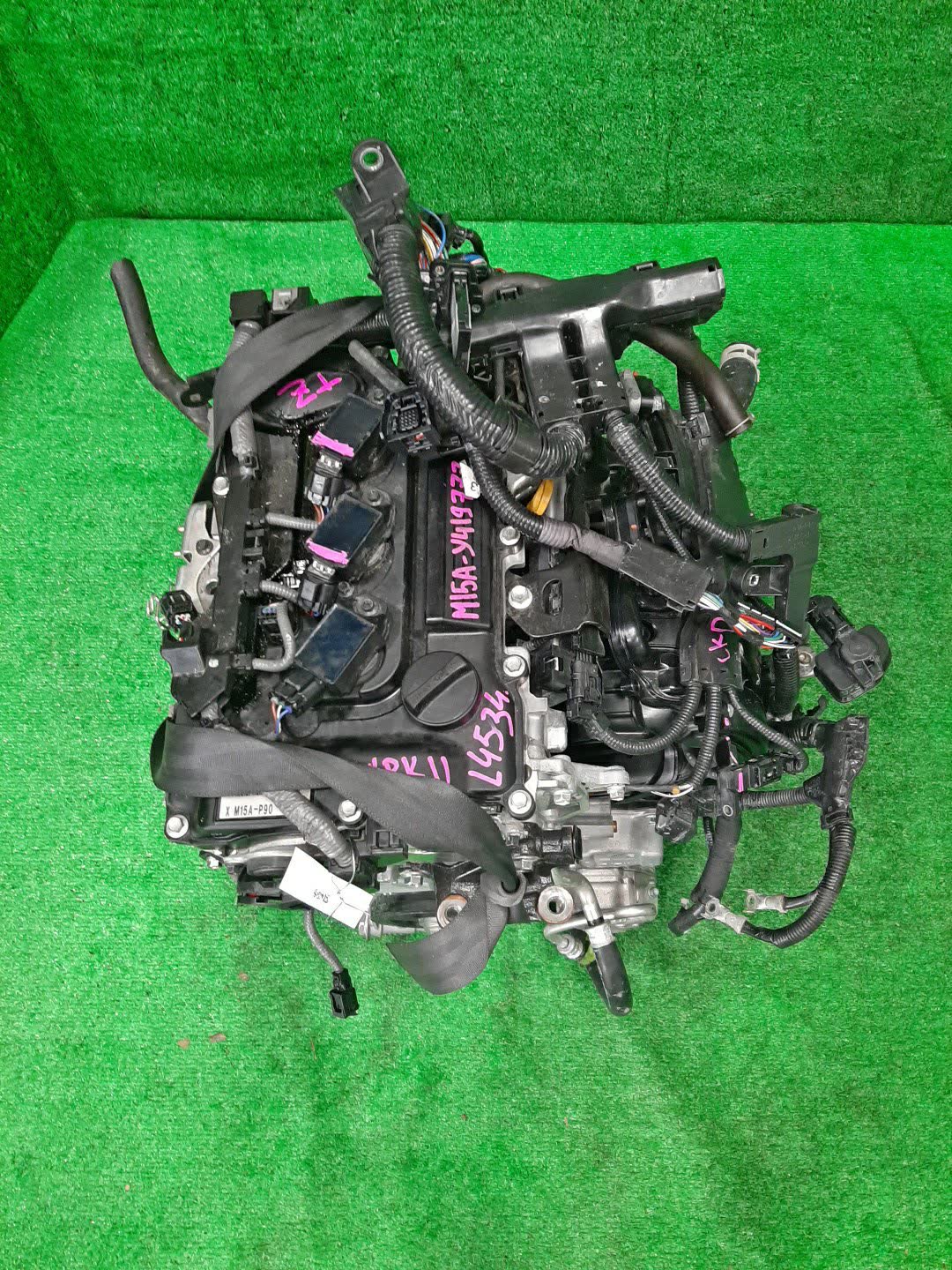Двигатель TOYOTA AQUA MXPK11, MXPK16 M15A-FXE Y419777 1 ракурс Двигатель TOYOTA AQUA MXPK11, MXPK16 M15A-FXE Y419777 1 ракурс