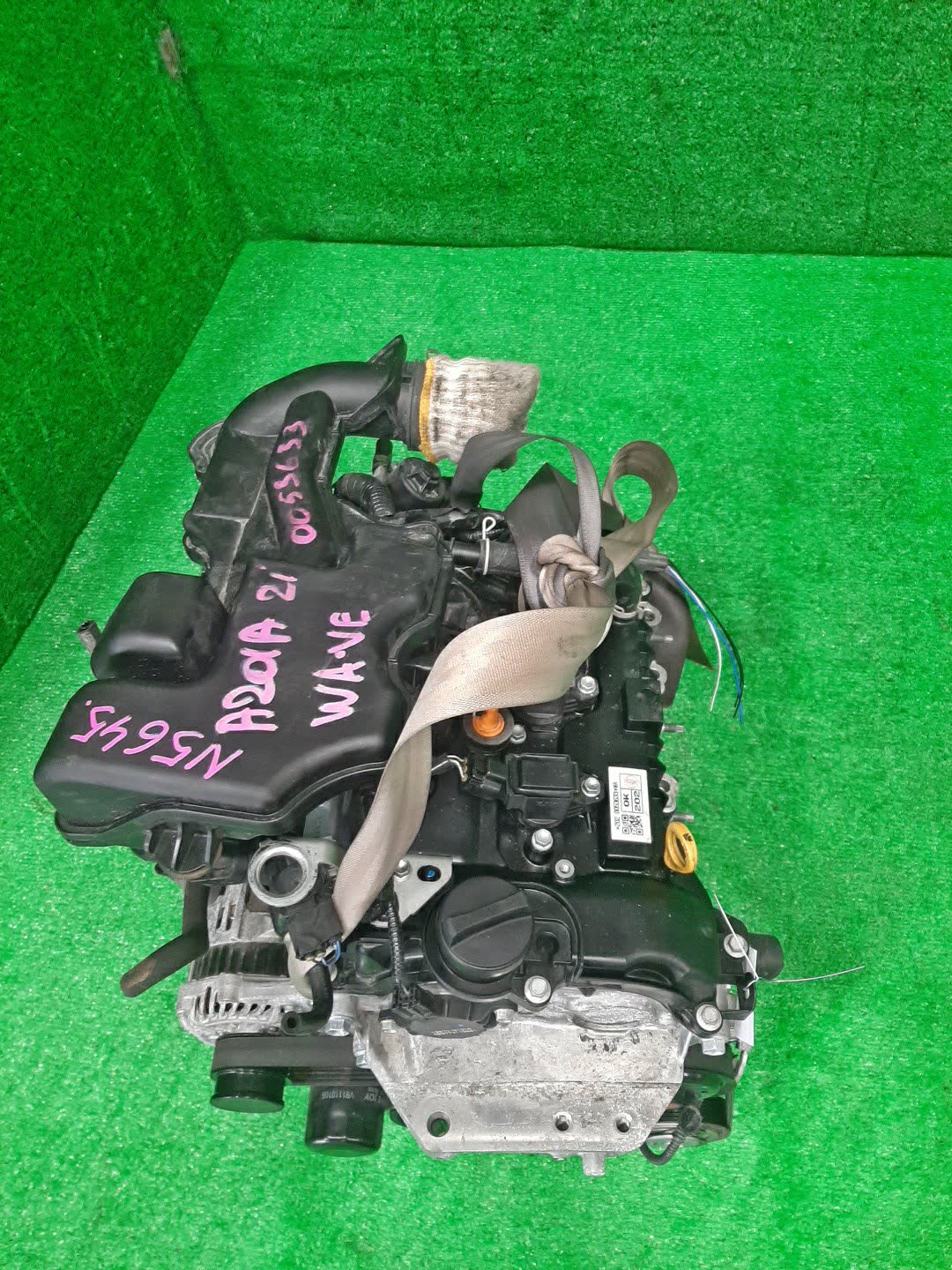 Двигатель TOYOTA RAIZE, ROCKY A201A, A201S WA-VE 0053633 1 ракурс Двигатель TOYOTA RAIZE, ROCKY A201A, A201S WA-VE 0053633 1 ракурс