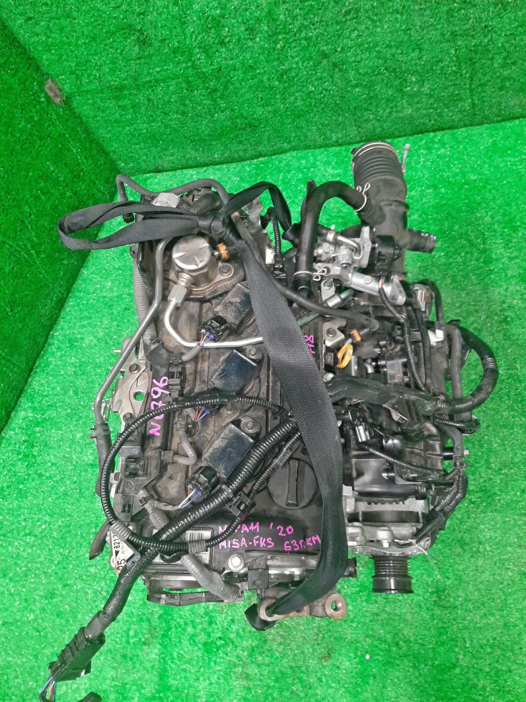 Двигатель TOYOTA YARIS MXPA10 M15A-FKS Y060718 1 ракурс