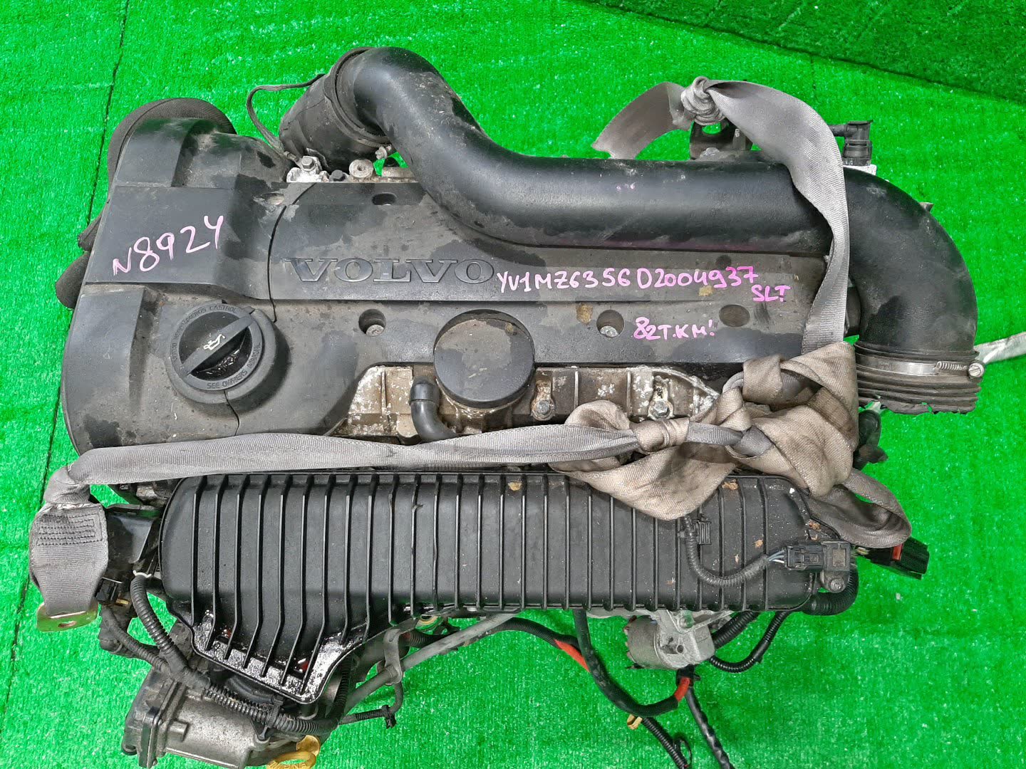Двигатель VOLVO V40 MZ63, MV B5204T9 4624922 1 ракурс