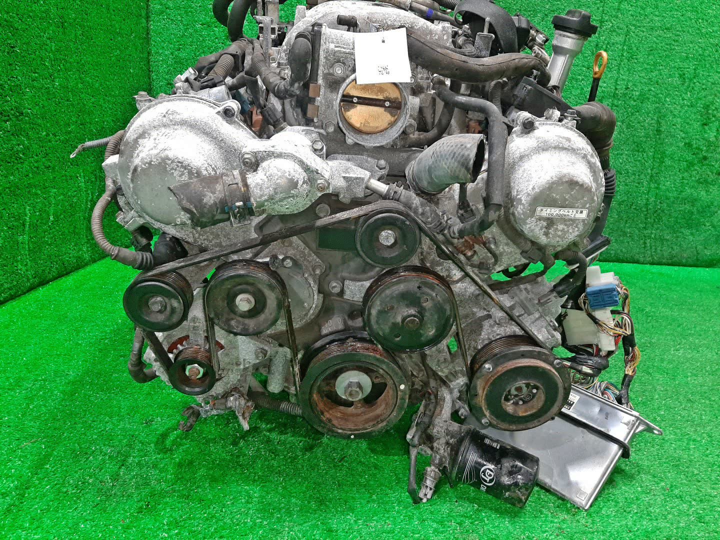 Двигатель TOYOTA CROWN MAJESTA UZS186 3UZ-FE 0451313 2 ракурс
