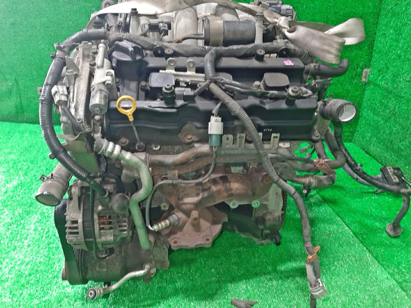 Двигатель NISSAN PRESAGE PNU31 VQ35DE 097631B 3 ракурс