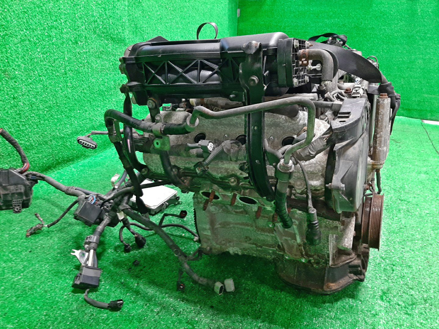 Двигатель TOYOTA ALPHARD MNH15W 1MZ-FE 2MOD 3 ракурс Двигатель TOYOTA ALPHARD MNH15W 1MZ-FE 2MOD 3 ракурс