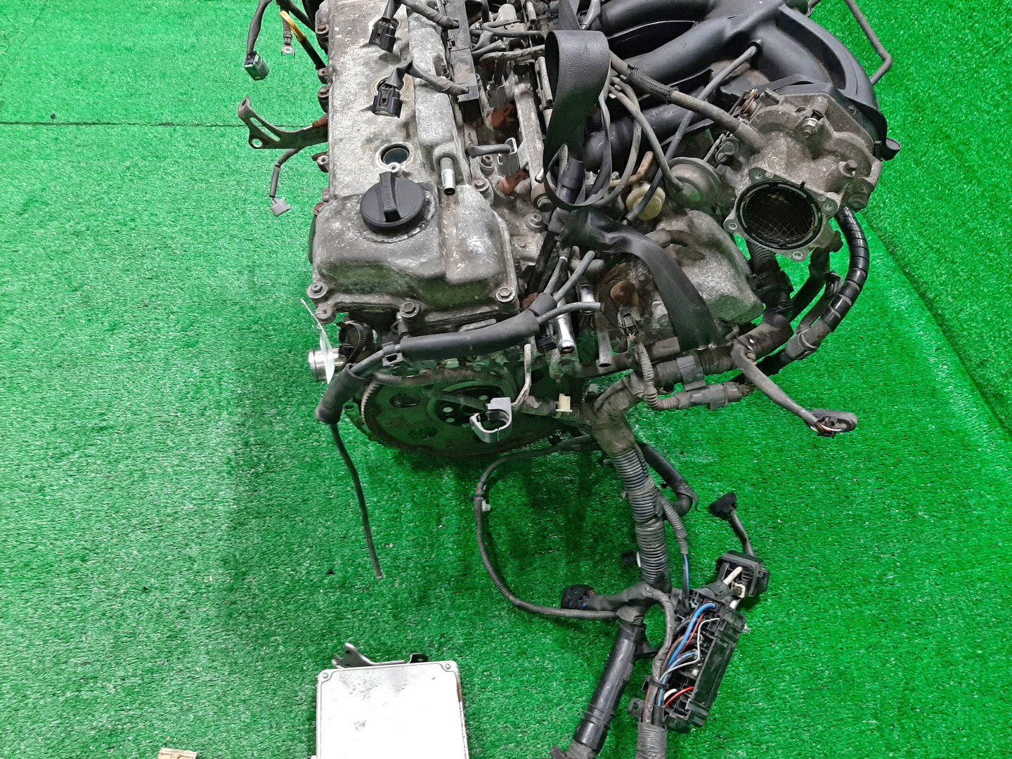 Двигатель TOYOTA ALPHARD MNH15W 1MZ-FE 2MOD 5 ракурс Двигатель TOYOTA ALPHARD MNH15W 1MZ-FE 2MOD 5 ракурс
