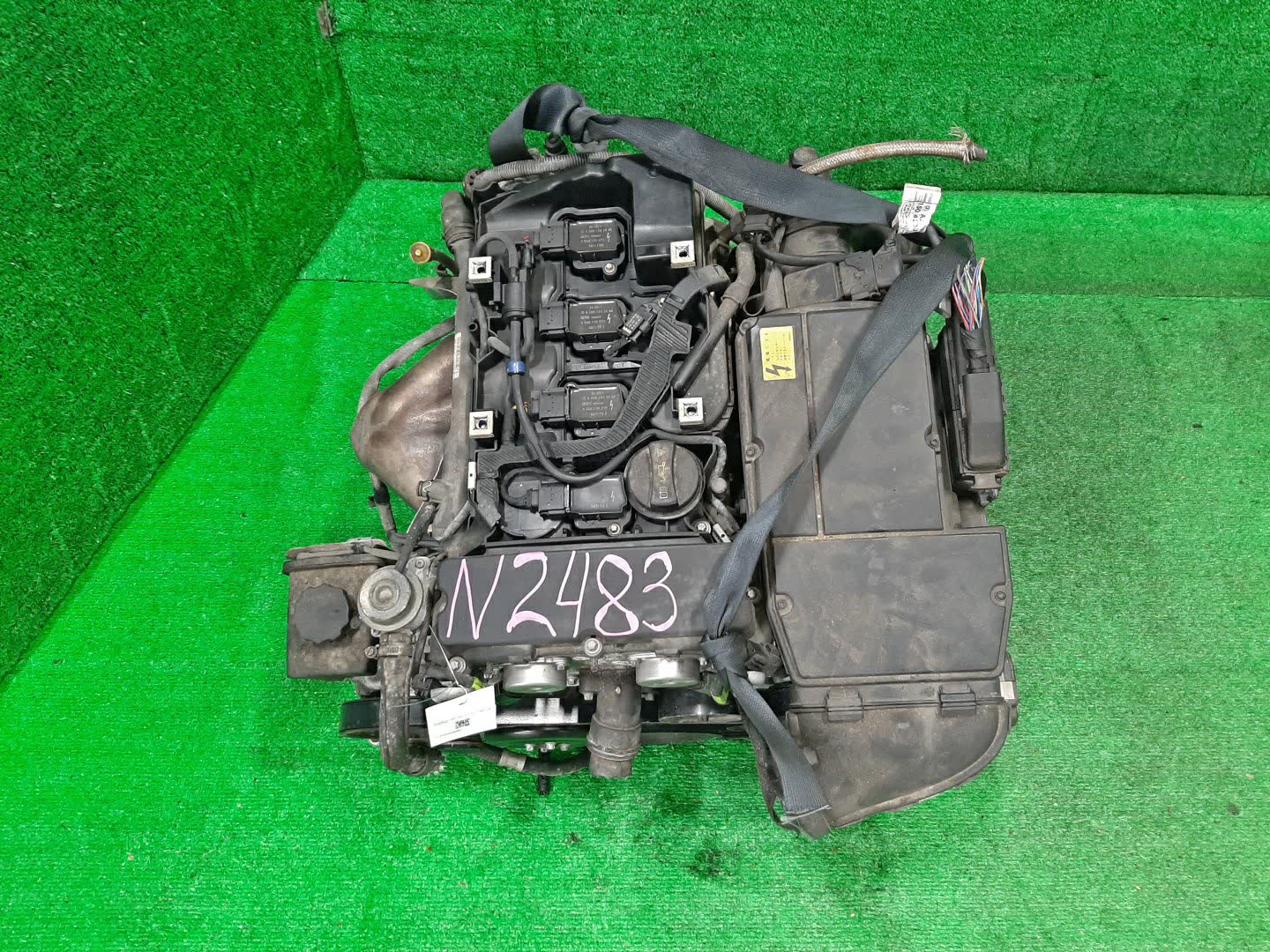 Двигатель MERCEDES-BENZ C-Class, CLC200, C200 204041, 204248, 204241, 204048, W204, CL203, S204, C204 M271KE18ML, 271950, M271.950 M271KE18ML 1 ракурс