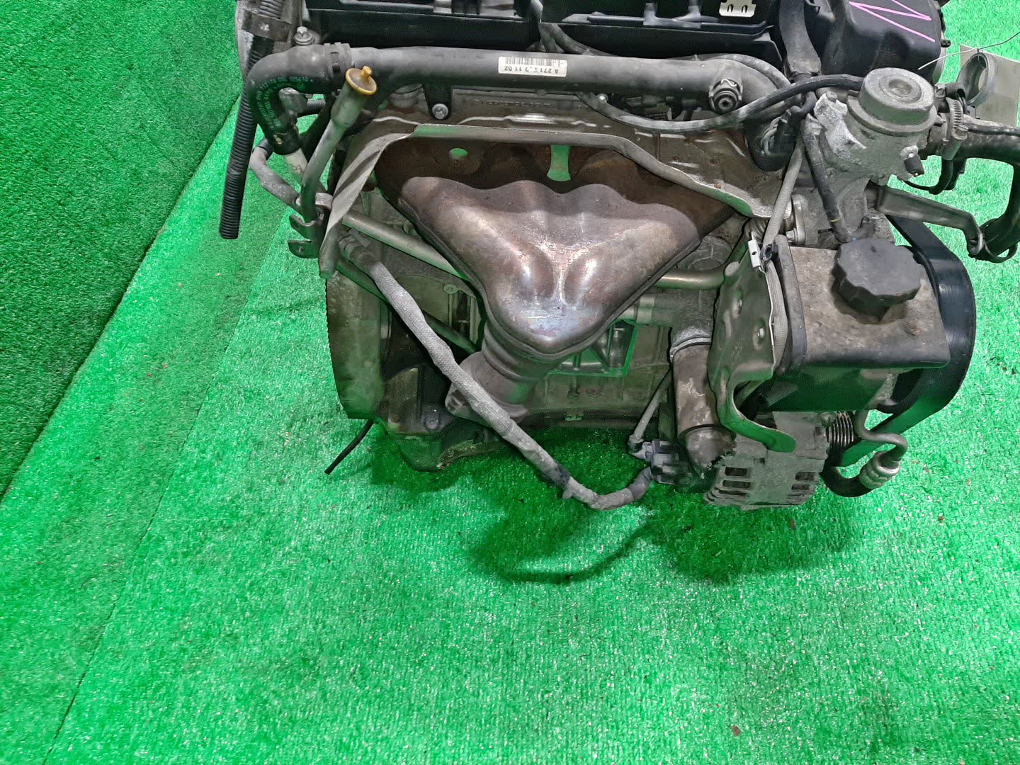Двигатель MERCEDES-BENZ C-Class, CLC200, C200 204041, 204248, 204241, 204048, W204, CL203, S204, C204 M271KE18ML, 271950, M271.950 M271KE18ML 3 ракурс