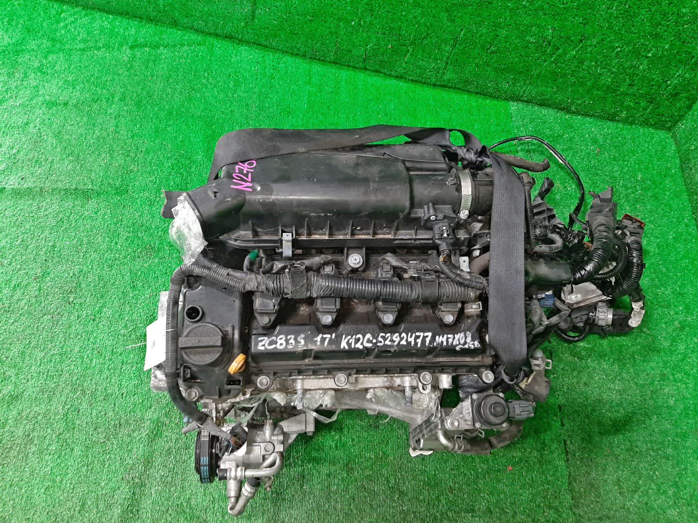 Двигатель SUZUKI SWIFT ZC83S K12C 5292477 1 ракурс Двигатель SUZUKI SWIFT ZC83S K12C 5292477 1 ракурс