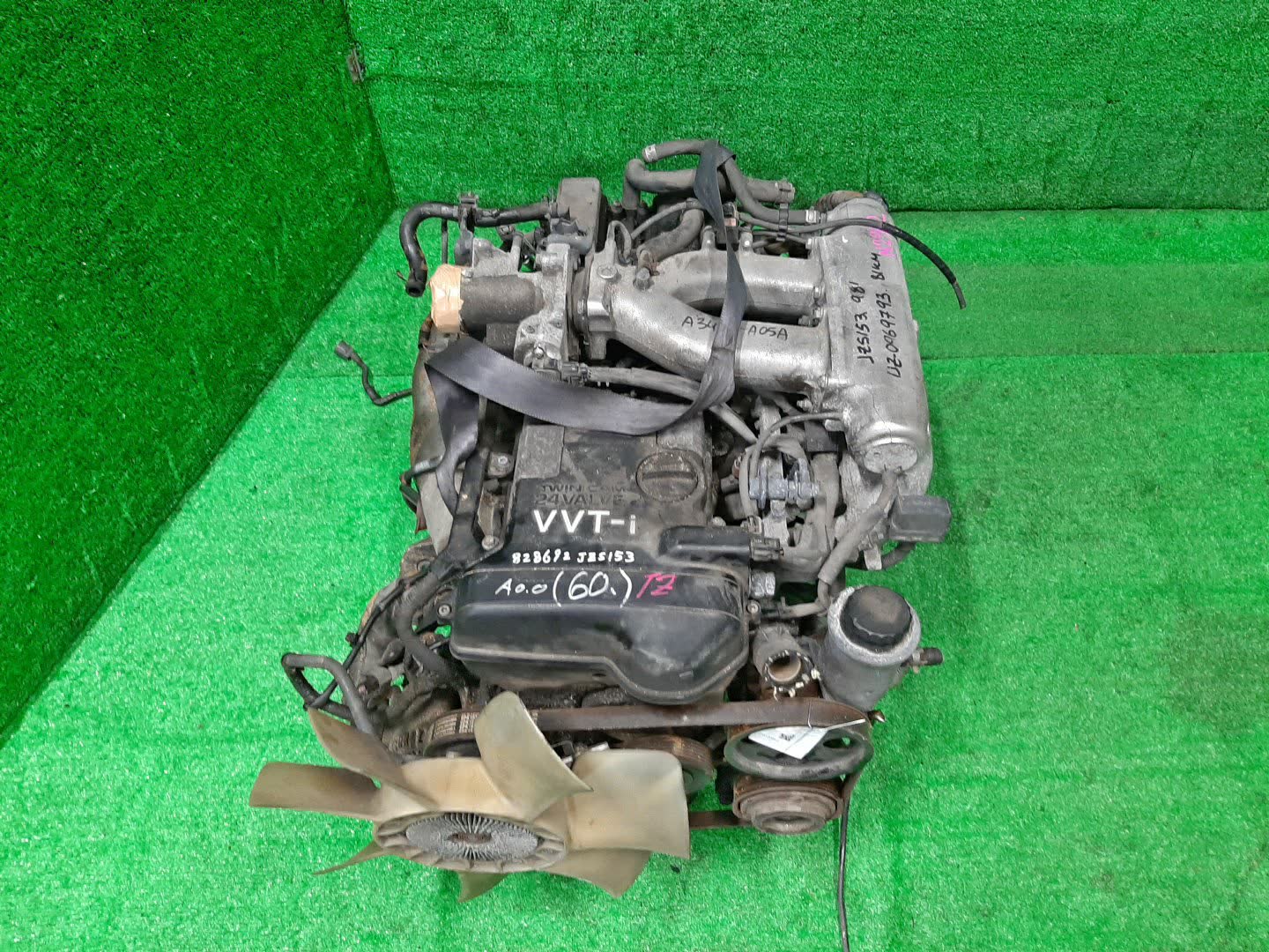 Двигатель TOYOTA CROWN JZS153 1JZ-GE VVTI 1 ракурс