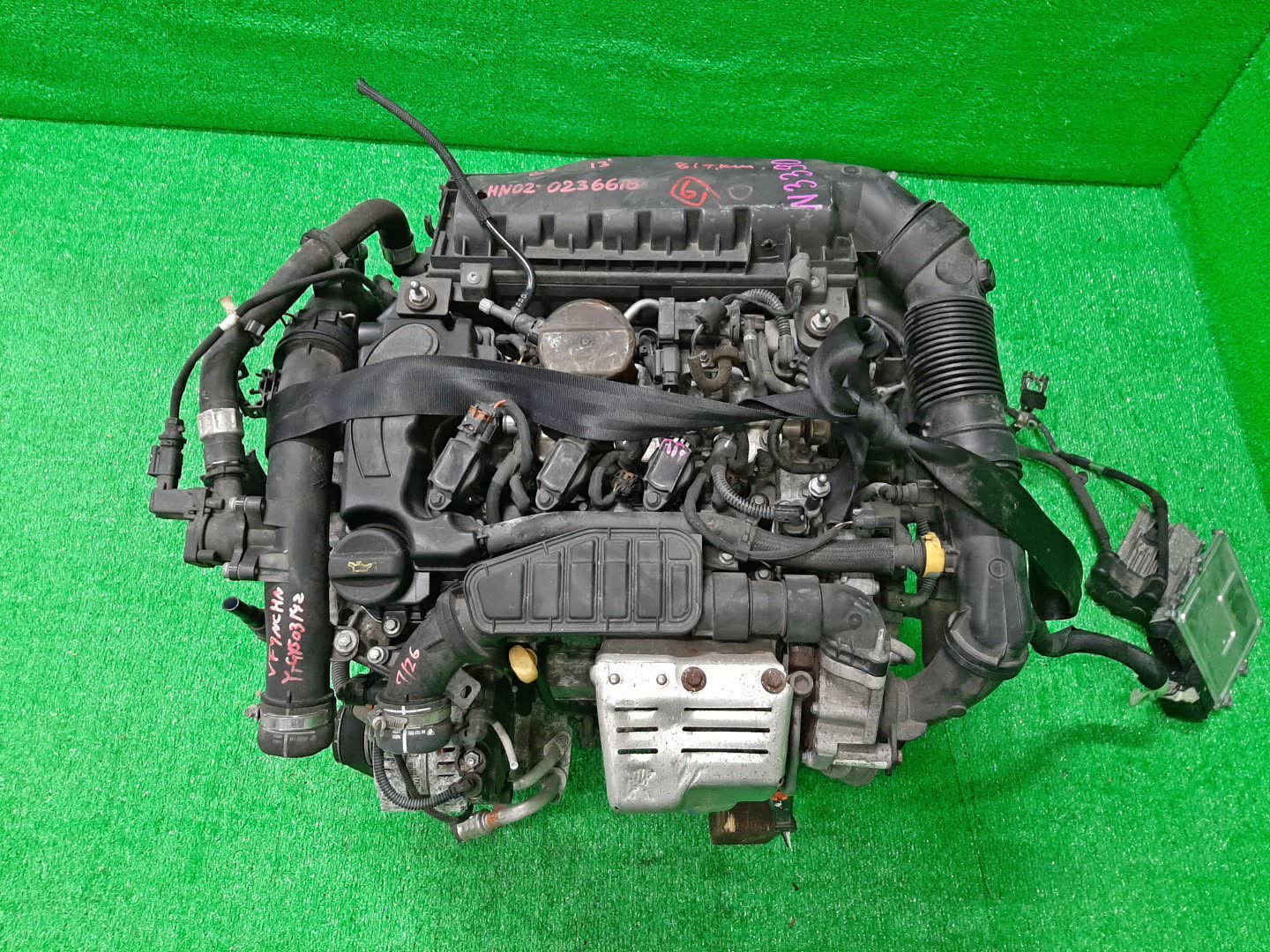 Двигатель CITROEN 2008, 308, C4 PICASSO, C4, 5008 P24, T9, T92, T91, 3D, B7, T8 EB2DTS, HN02 10XT19 1 ракурс