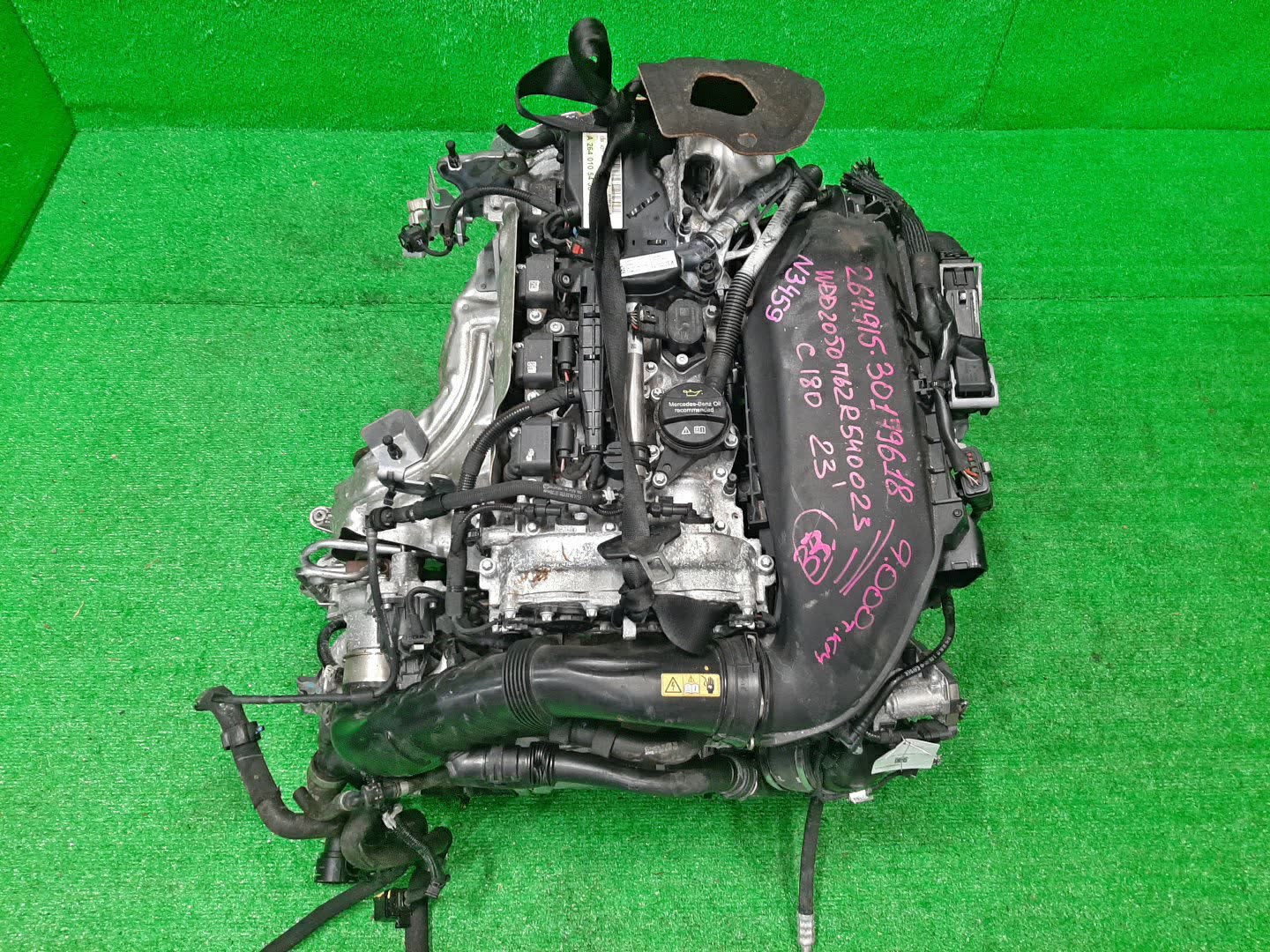 Двигатель MERCEDES-BENZ C-Class, C180 205076C, 205276C, 205376, 205476, 205476C, 205376C, W205, A205, C205, S205 264915, M264.915, M264E15DEHLA 30179618 1 ракурс