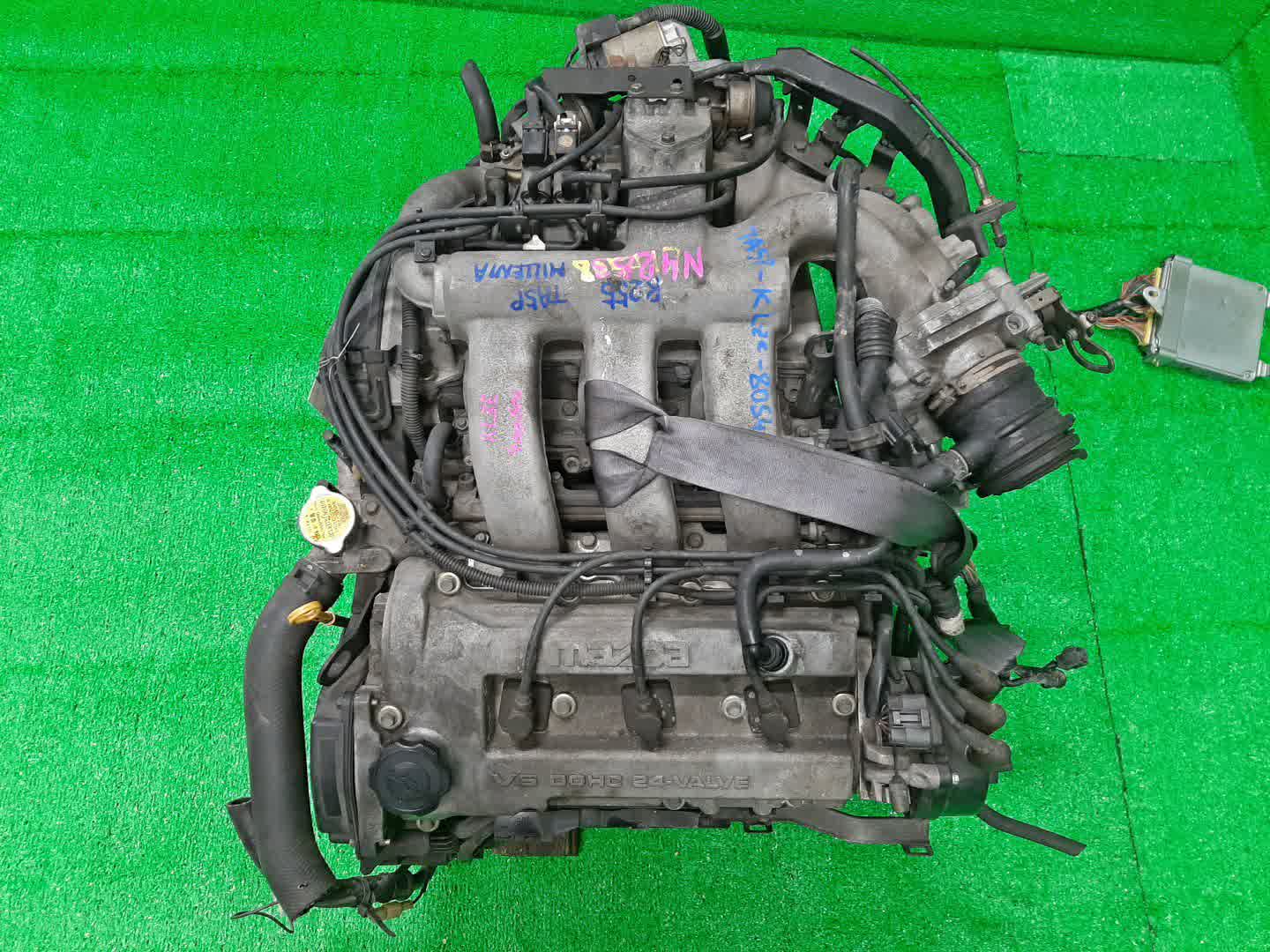 Двигатель MAZDA EUNOS 800, CAPELLA, MILLENIA, CRONOS, MX-6, EFINI MS-8, 626 TA5P, TA5A, TA5Y, TA5Z, GW5R, GE5P, GEEP, GE5B, GE5S, MB5A, MB5P, GF KL-ZE 805417 1 ракурс Двигатель MAZDA EUNOS 800, CAPELLA, MILLENIA, CRONOS, MX-6, EFINI MS-8, 626 TA5P, TA5A, TA5Y, TA5Z, GW5R, GE5P, GEEP, GE5B, GE5S, MB5A, MB5P, GF KL-ZE 805417 1 ракурс