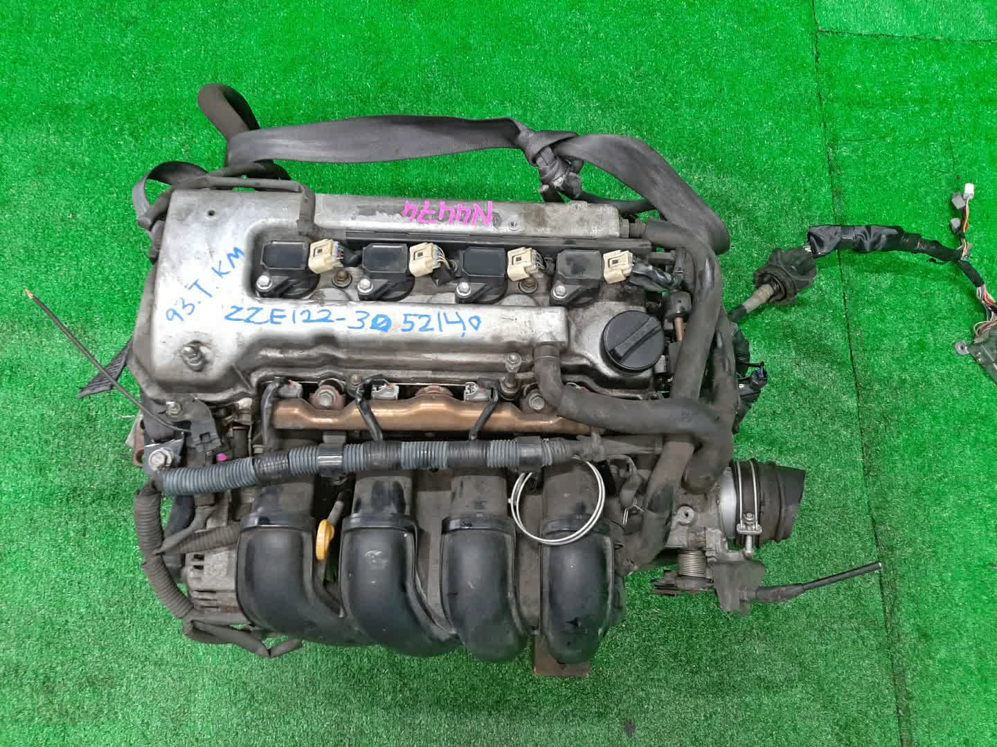 Двигатель TOYOTA COROLLA SPACIO ZZE122N 1ZZ-FE MEX 1 ракурс
