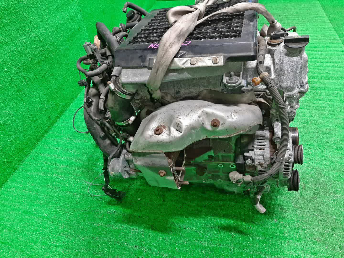 Двигатель MAZDA MPV LY3P L3-VDT 4WD 4 ракурс