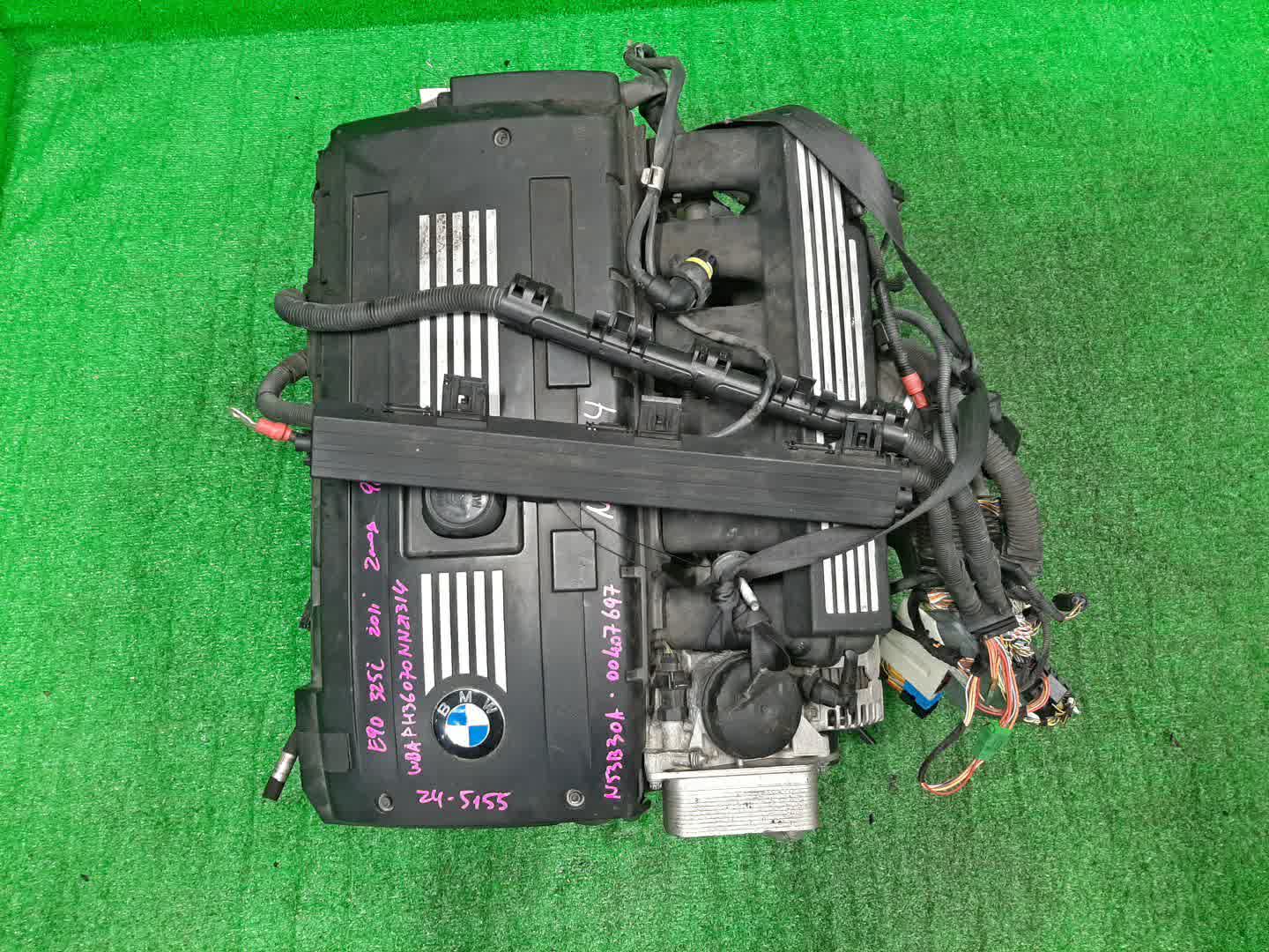 Двигатель BMW 3-Series, 325i E90, E91 N53B30A 00407697 1 ракурс