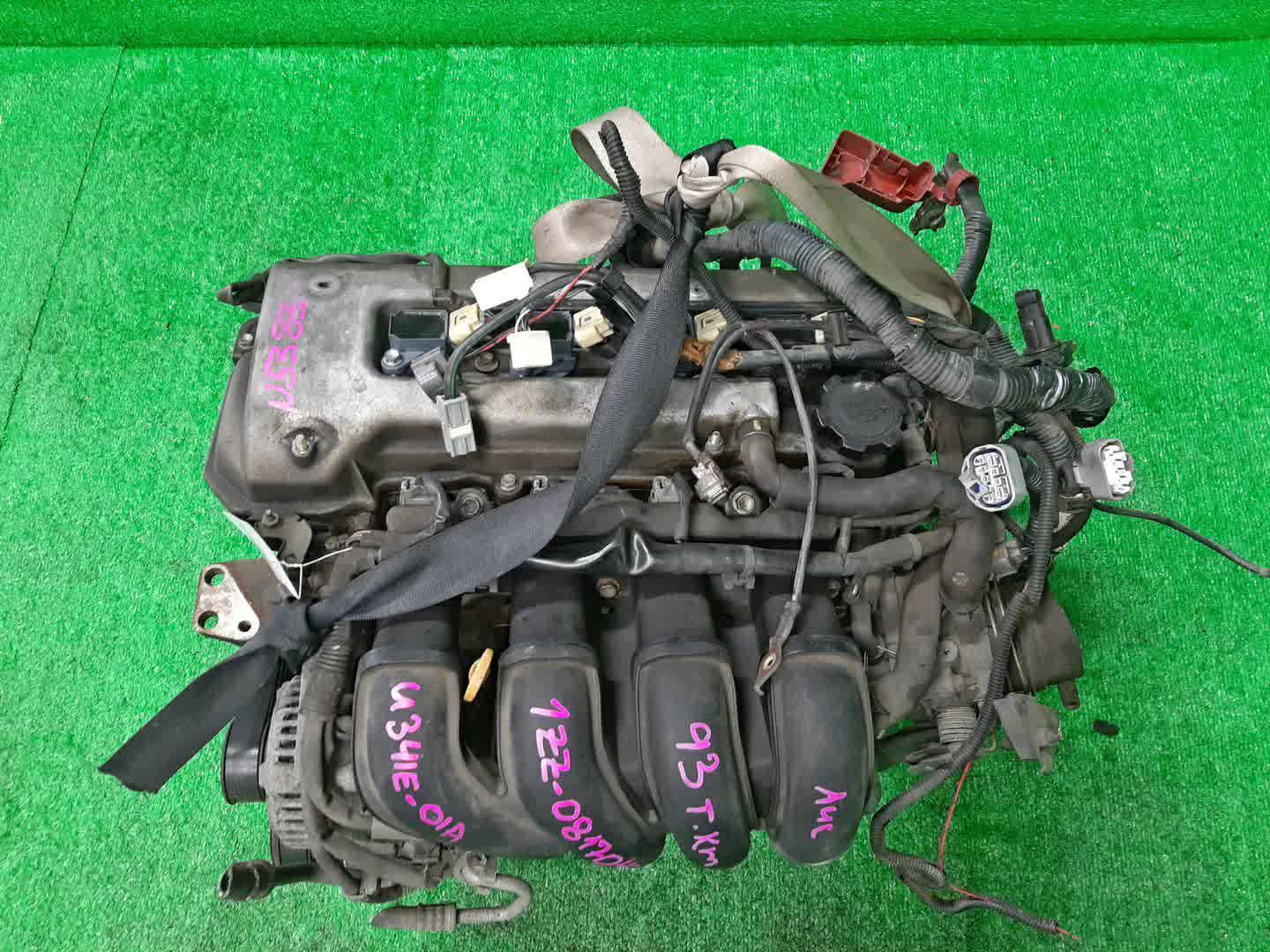 Двигатель TOYOTA COROLLA SPACIO ZZE122N 1ZZ-FE MEX 1 ракурс
