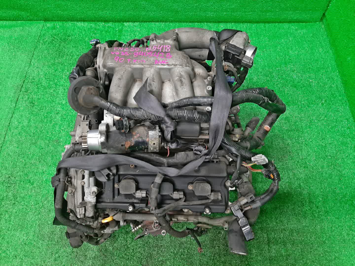 Двигатель NISSAN MURANO PNZ50 VQ35DE 840542B 1 ракурс