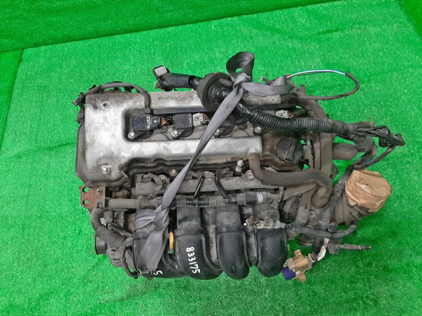 Двигатель TOYOTA COROLLA, PREMIO, COROLLA SPACIO, WISH, ALLION, COROLLA FIELDER, ALLEX, COROLLA RUNX, WILL VS ZZE124, ZZT245, ZZE124N, ZNE14G, ZZE124G, ZZE129 1ZZ-FE MEX 1 ракурс