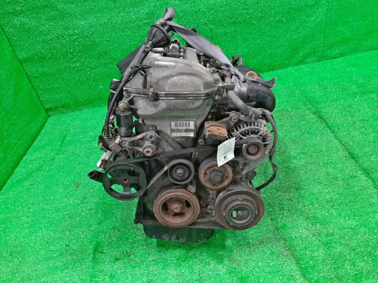 Двигатель TOYOTA COROLLA, PREMIO, COROLLA SPACIO, WISH, ALLION, COROLLA FIELDER, ALLEX, COROLLA RUNX, WILL VS ZZE124, ZZT245, ZZE124N, ZNE14G, ZZE124G, ZZE129 1ZZ-FE MEX 2 ракурс
