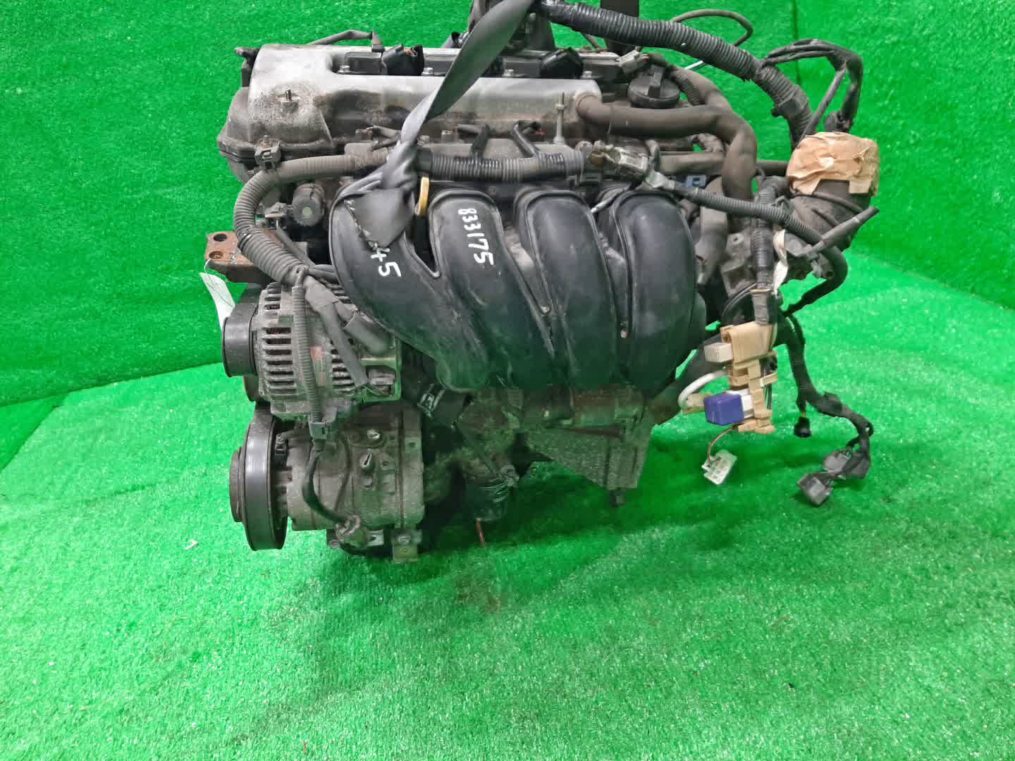 Двигатель TOYOTA COROLLA, PREMIO, COROLLA SPACIO, WISH, ALLION, COROLLA FIELDER, ALLEX, COROLLA RUNX, WILL VS ZZE124, ZZT245, ZZE124N, ZNE14G, ZZE124G, ZZE129 1ZZ-FE MEX 4 ракурс