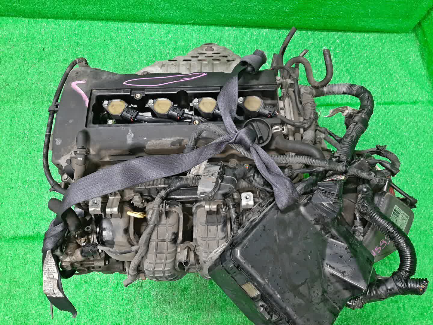 Двигатель MITSUBISHI OUTLANDER, DELICA D5 CW5W, CV5W 4B12 AJ6404 1 ракурс