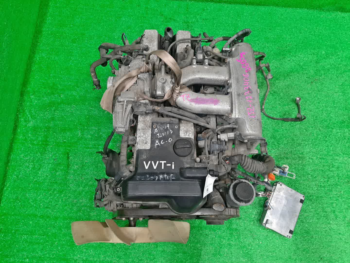 Двигатель TOYOTA CROWN JZS173 1JZ-GE 1233406 1 ракурс