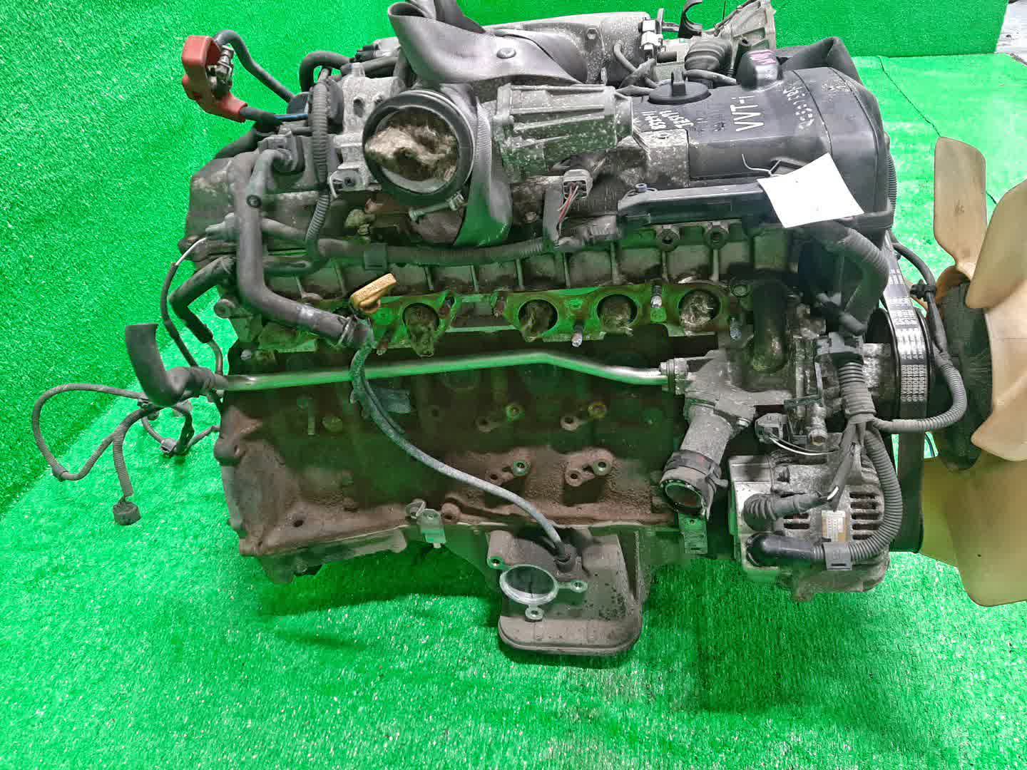 Двигатель TOYOTA CROWN JZS173 1JZ-GE VVTI 3 ракурс