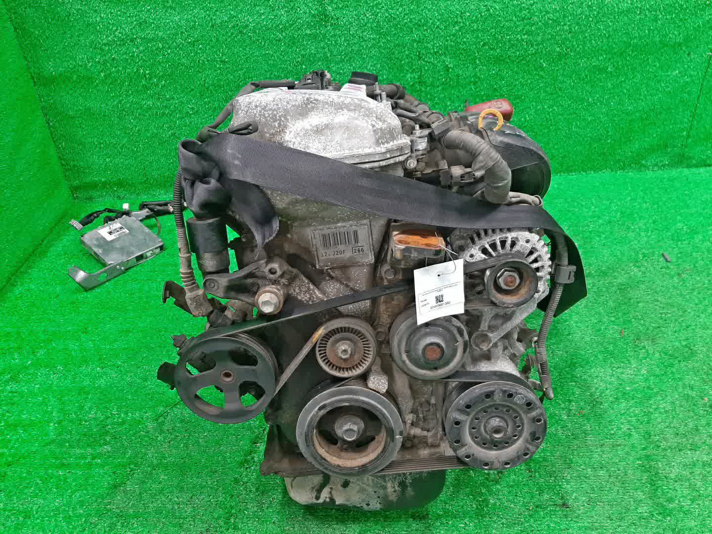 Двигатель TOYOTA COROLLA, PREMIO, COROLLA SPACIO, WISH, ALLION, COROLLA FIELDER, ALLEX, COROLLA RUNX, WILL VS ZZE124, ZZT245, ZZE124N, ZNE14G, ZZE124G, ZZE129 1ZZ-FE MEX 2 ракурс