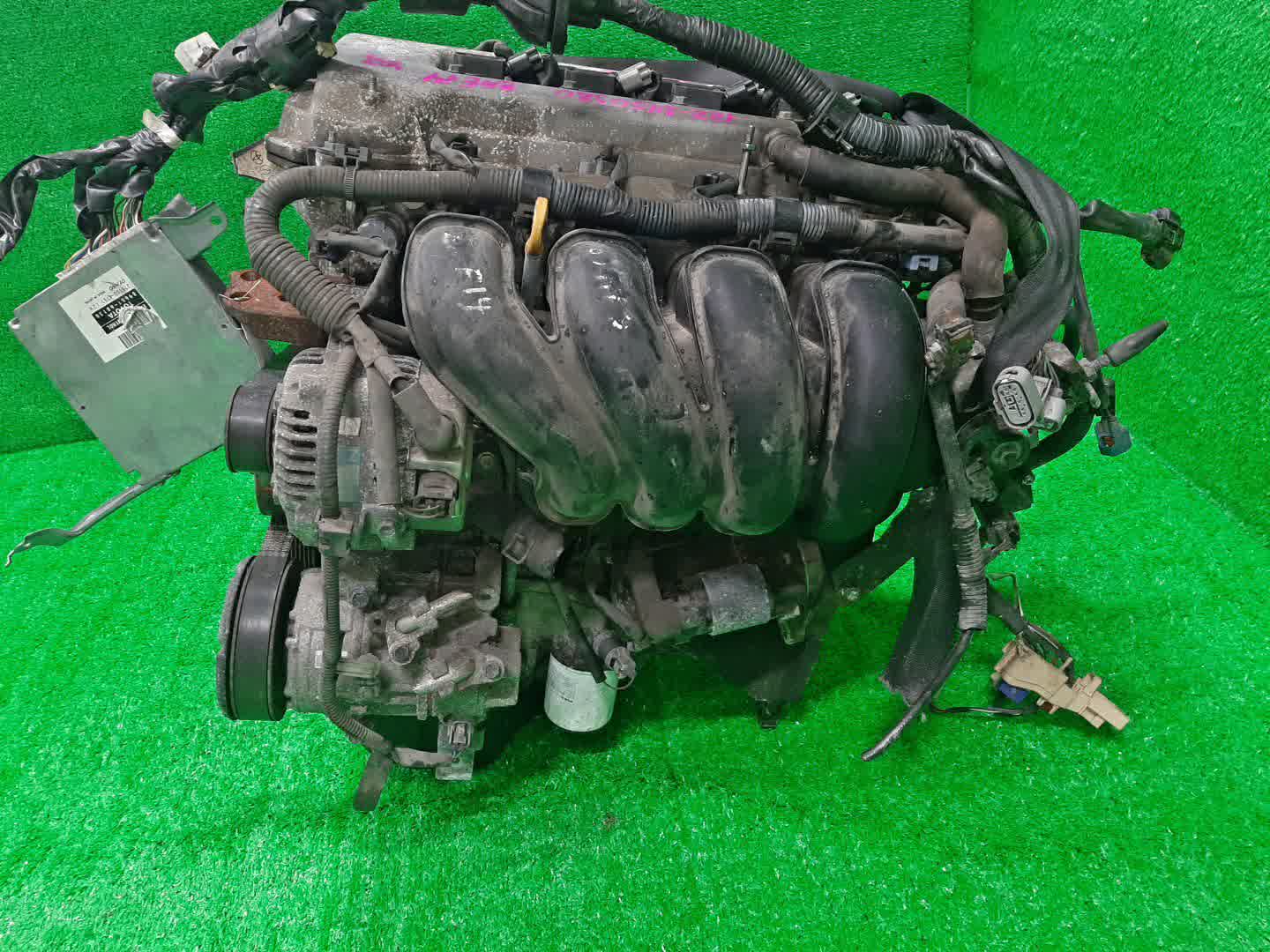 Двигатель TOYOTA COROLLA, PREMIO, COROLLA SPACIO, WISH, ALLION, COROLLA FIELDER, ALLEX, COROLLA RUNX, WILL VS ZZE124, ZZT245, ZZE124N, ZNE14G, ZZE124G, ZZE129 1ZZ-FE MEX 4 ракурс