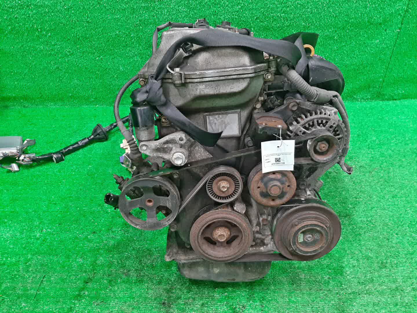 Двигатель TOYOTA COROLLA, PREMIO, COROLLA SPACIO, WISH, ALLION, COROLLA FIELDER, ALLEX, COROLLA RUNX, WILL VS ZZE124, ZZT245, ZZE124N, ZNE14G, ZZE124G, ZZE129 1ZZ-FE MEX 2 ракурс
