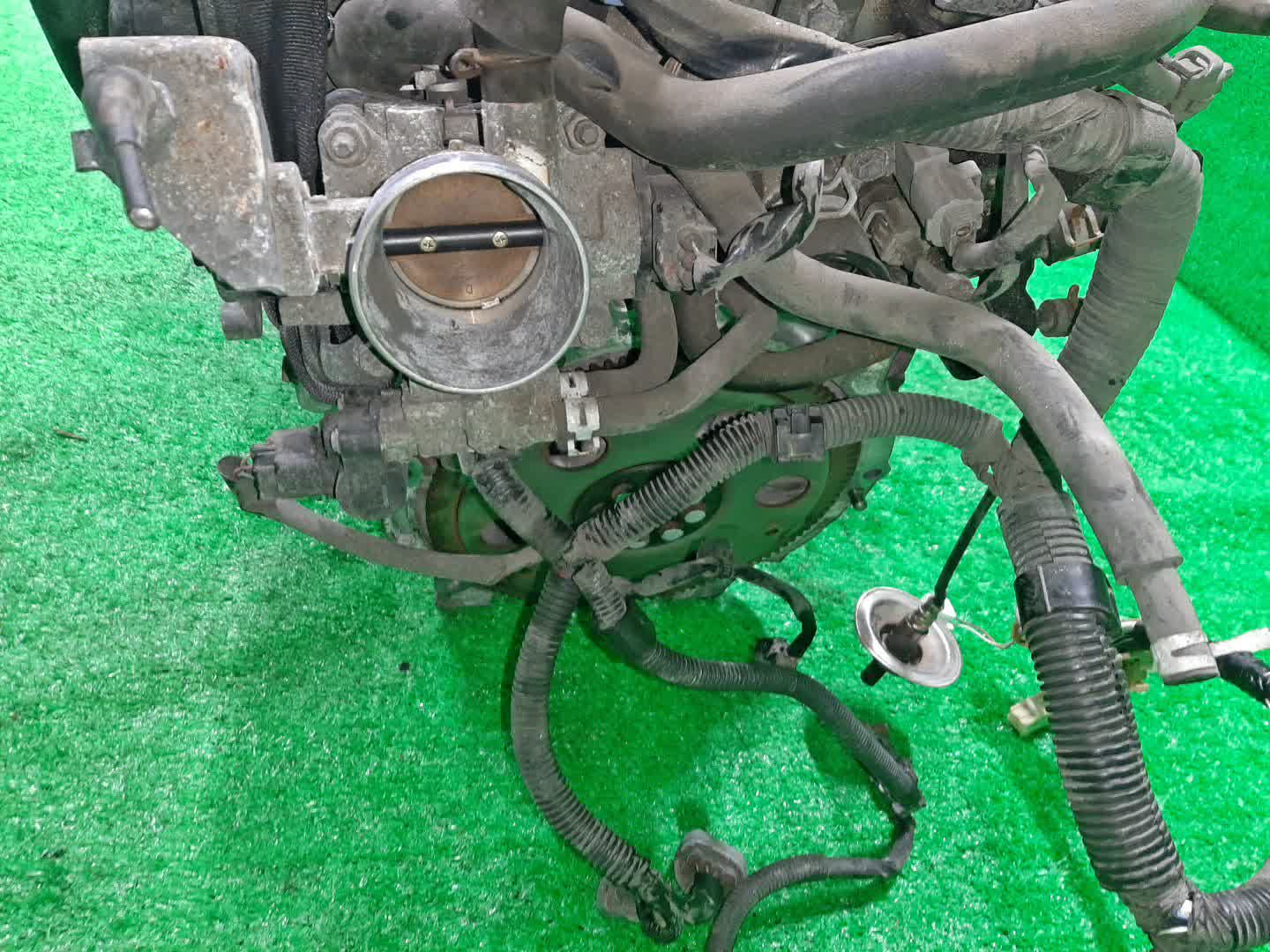 Двигатель TOYOTA COROLLA, PREMIO, COROLLA SPACIO, WISH, ALLION, COROLLA FIELDER, ALLEX, COROLLA RUNX, WILL VS ZZE124, ZZT245, ZZE124N, ZNE14G, ZZE124G, ZZE129 1ZZ-FE MEX 5 ракурс