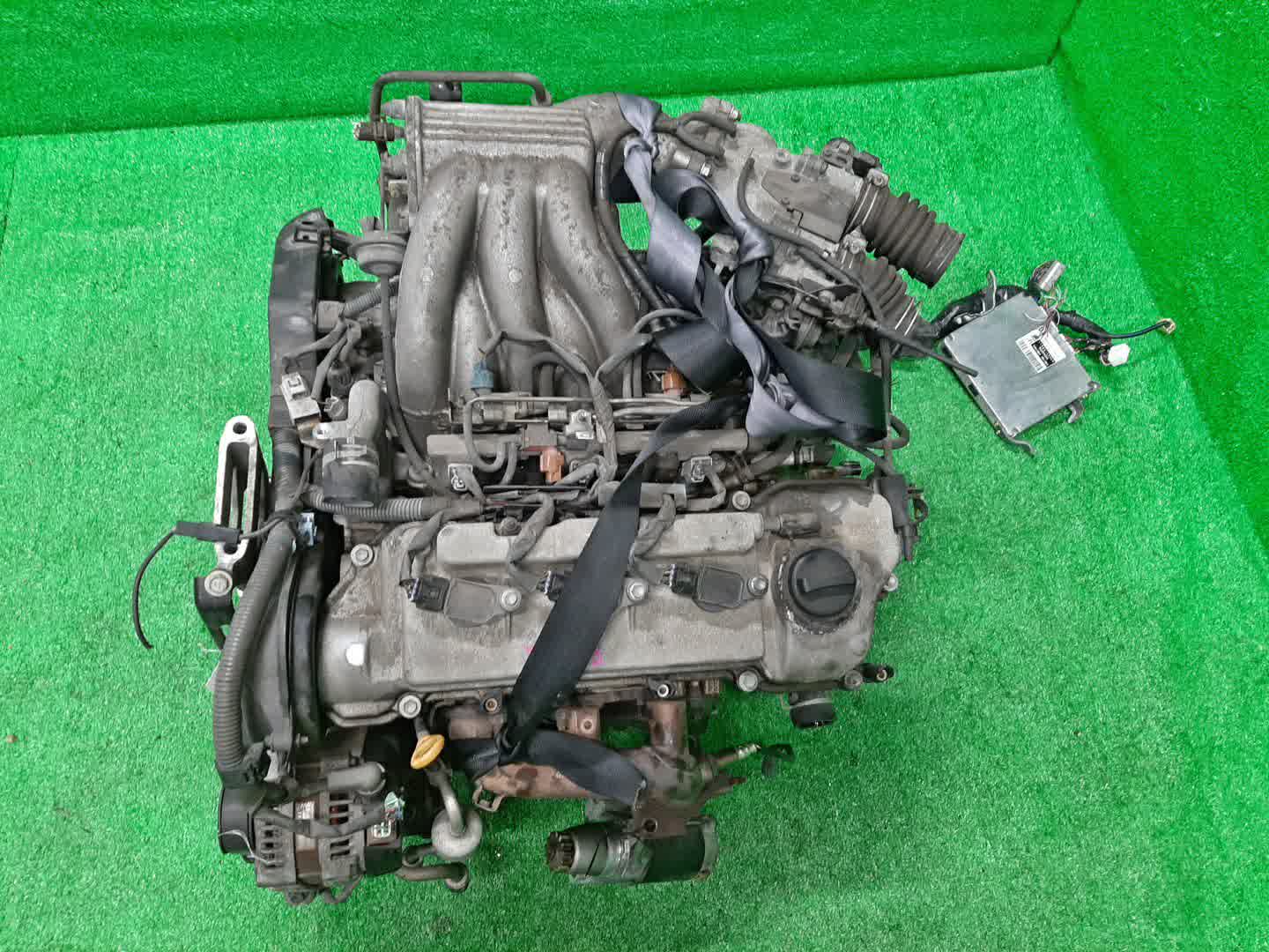 Двигатель TOYOTA ALPHARD MNH10W 1MZ-FE 1MOD 1 ракурс Двигатель TOYOTA ALPHARD MNH10W 1MZ-FE 1MOD 1 ракурс
