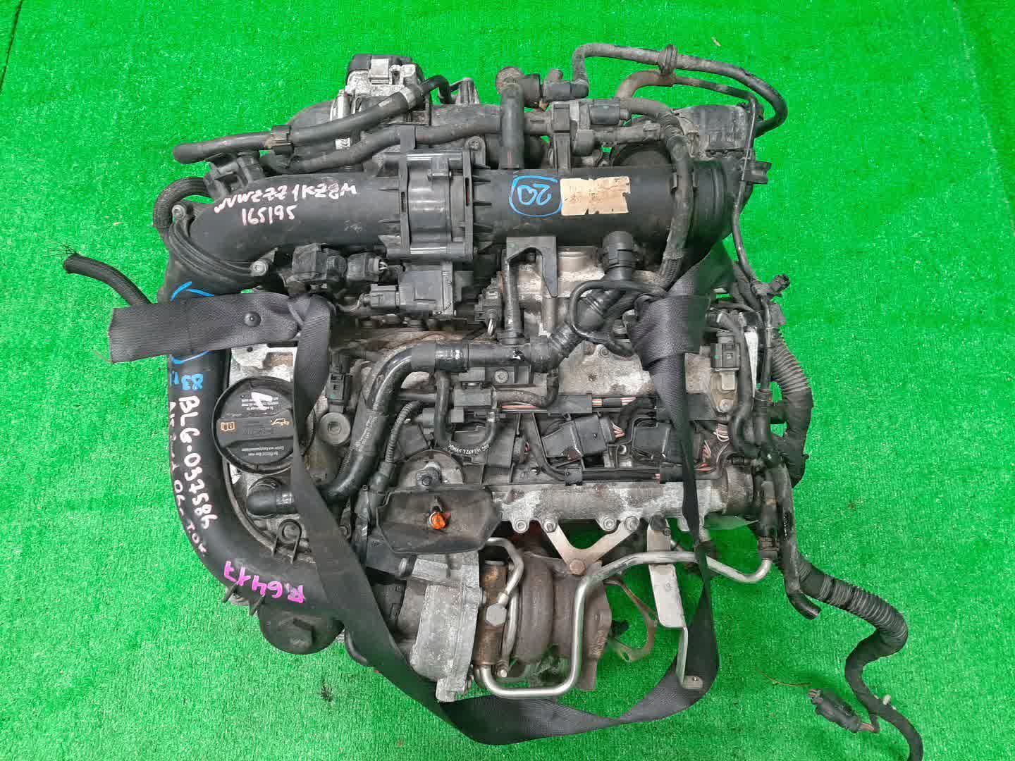 Двигатель VOLKSWAGEN TOURAN, GOLF V, GOLF, JETTA 1T1, 1T2, 1T3, 1K1, MK5, 1K5 BLG 037586 1 ракурс