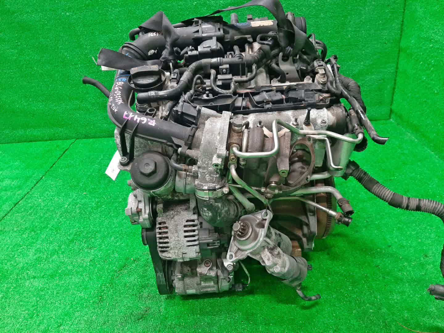Двигатель VOLKSWAGEN TOURAN, GOLF V, GOLF, JETTA 1T1, 1T2, 1T3, 1K1, MK5, 1K5 BLG 037586 4 ракурс