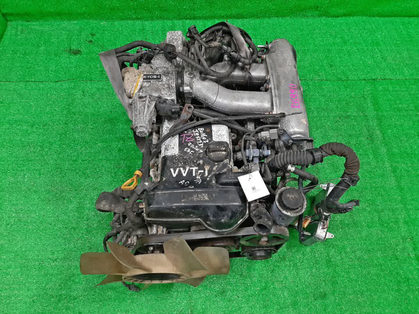 Двигатель TOYOTA CROWN JZS173 1JZ-GE VVTI 1 ракурс