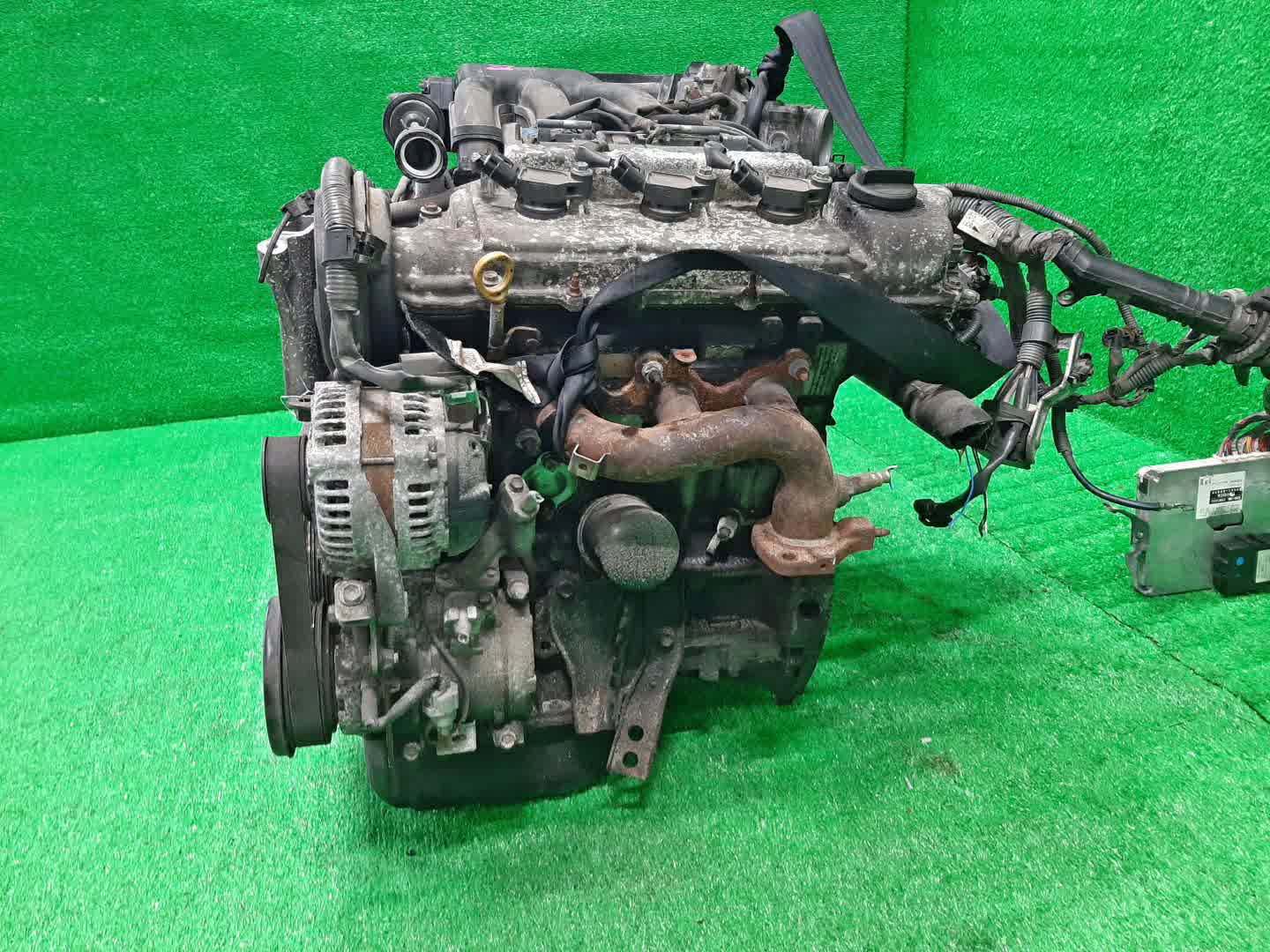 Двигатель TOYOTA ALPHARD MNH15W 1MZ-FE 2MOD 4 ракурс Двигатель TOYOTA ALPHARD MNH15W 1MZ-FE 2MOD 4 ракурс