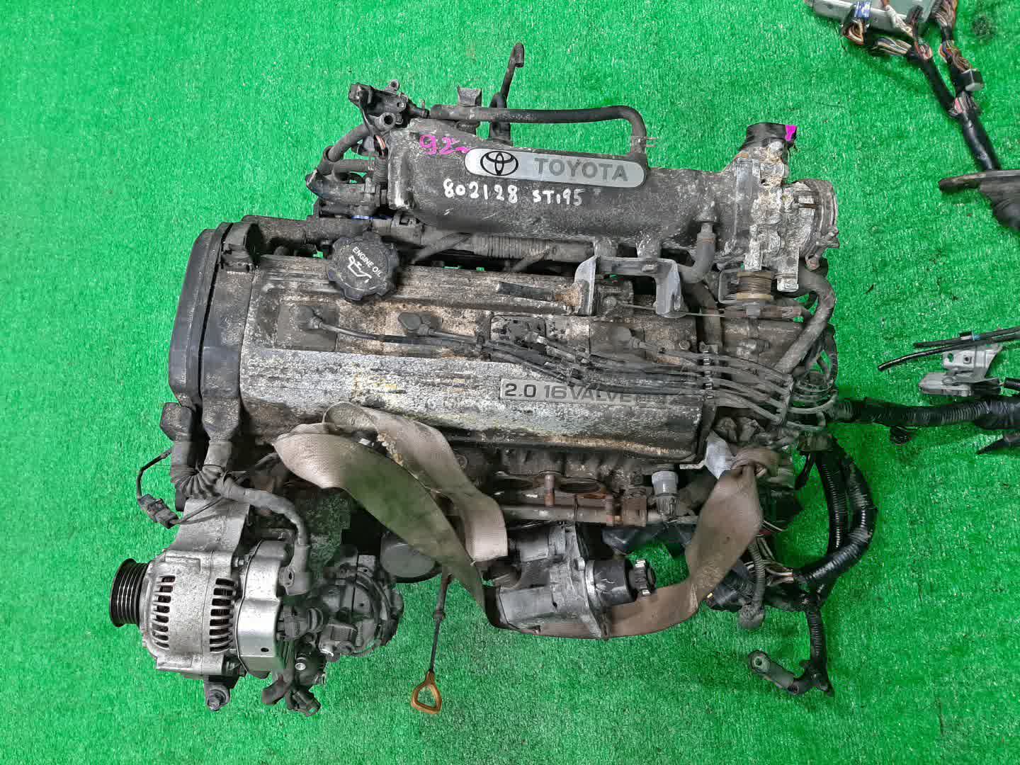 Двигатель TOYOTA CALDINA, CAMRY, CARINA, CORONA, VISTA ST195G, SV35, SV43, ST195 3S-FE TPAM 1 ракурс
