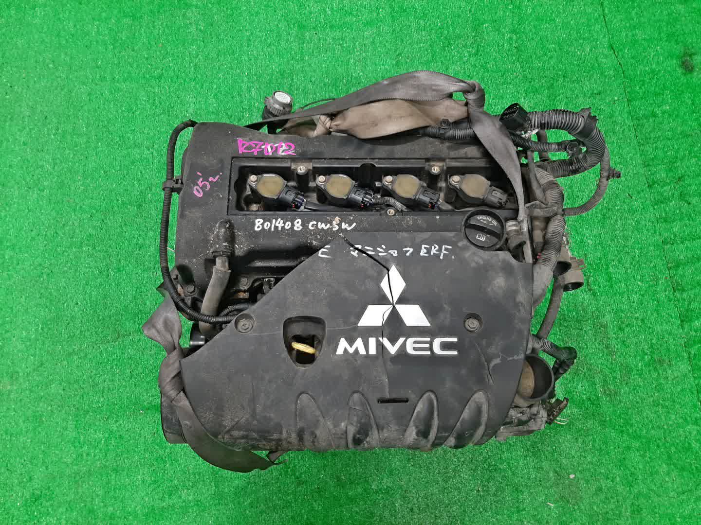 Двигатель MITSUBISHI OUTLANDER, DELICA D5 CW5W, CV5W 4B12 AA4098 1 ракурс