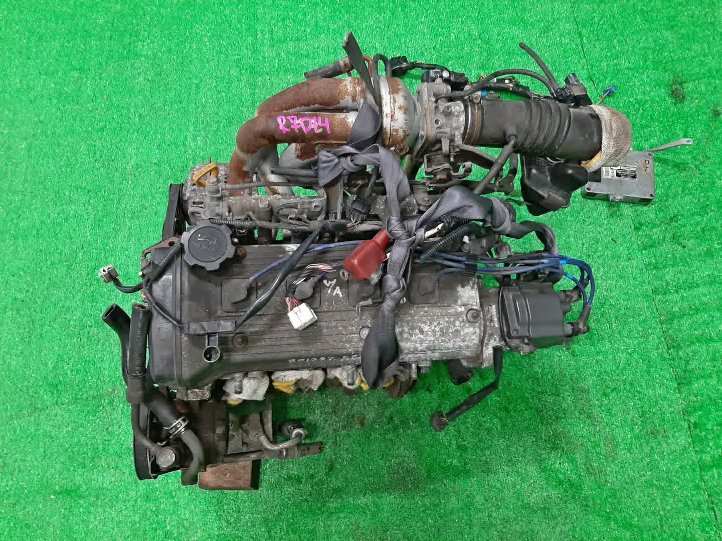 Двигатель TOYOTA STARLET EP95 4E-FE TPAM 1 ракурс