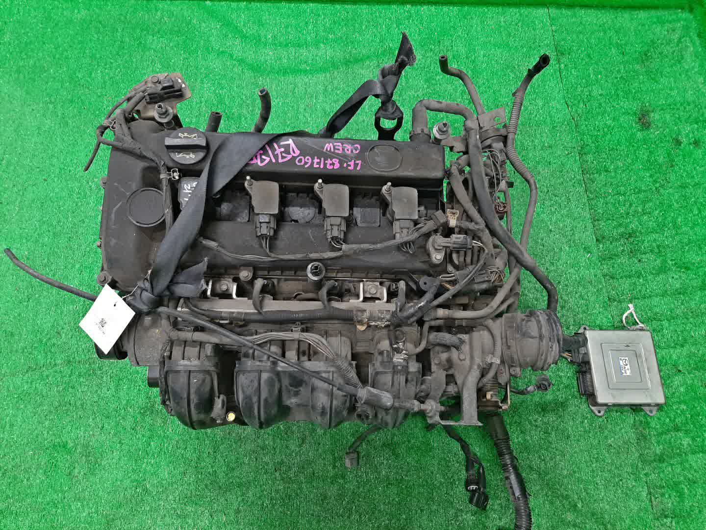 Двигатель MAZDA PREMACY, AXELA CREW, BKEP LF-DE 1MOD 1 ракурс