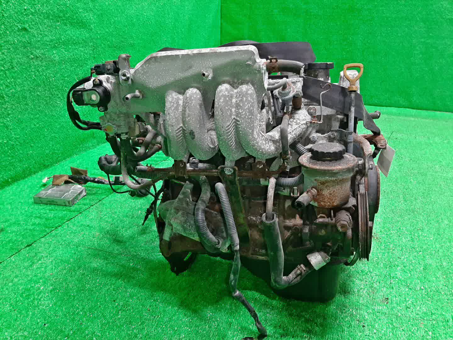 Двигатель TOYOTA CARINA, CERES, COROLLA, COROLLA LEVIN, SPRINTER MARINO, SPRINTER, SPRINTER TRUENO AT212, AT192, AE100, AE110 5A-FE J215758 3 ракурс