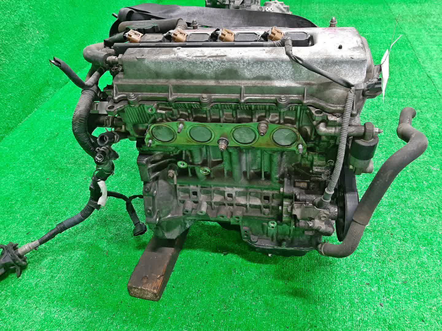 Двигатель TOYOTA COROLLA, PREMIO, COROLLA SPACIO, WISH, ALLION, COROLLA FIELDER, ALLEX, COROLLA RUNX, WILL VS ZZE124, ZZT245, ZZE124N, ZNE14G, ZZE124G, ZZE129 1ZZ-FE MEX 4 ракурс
