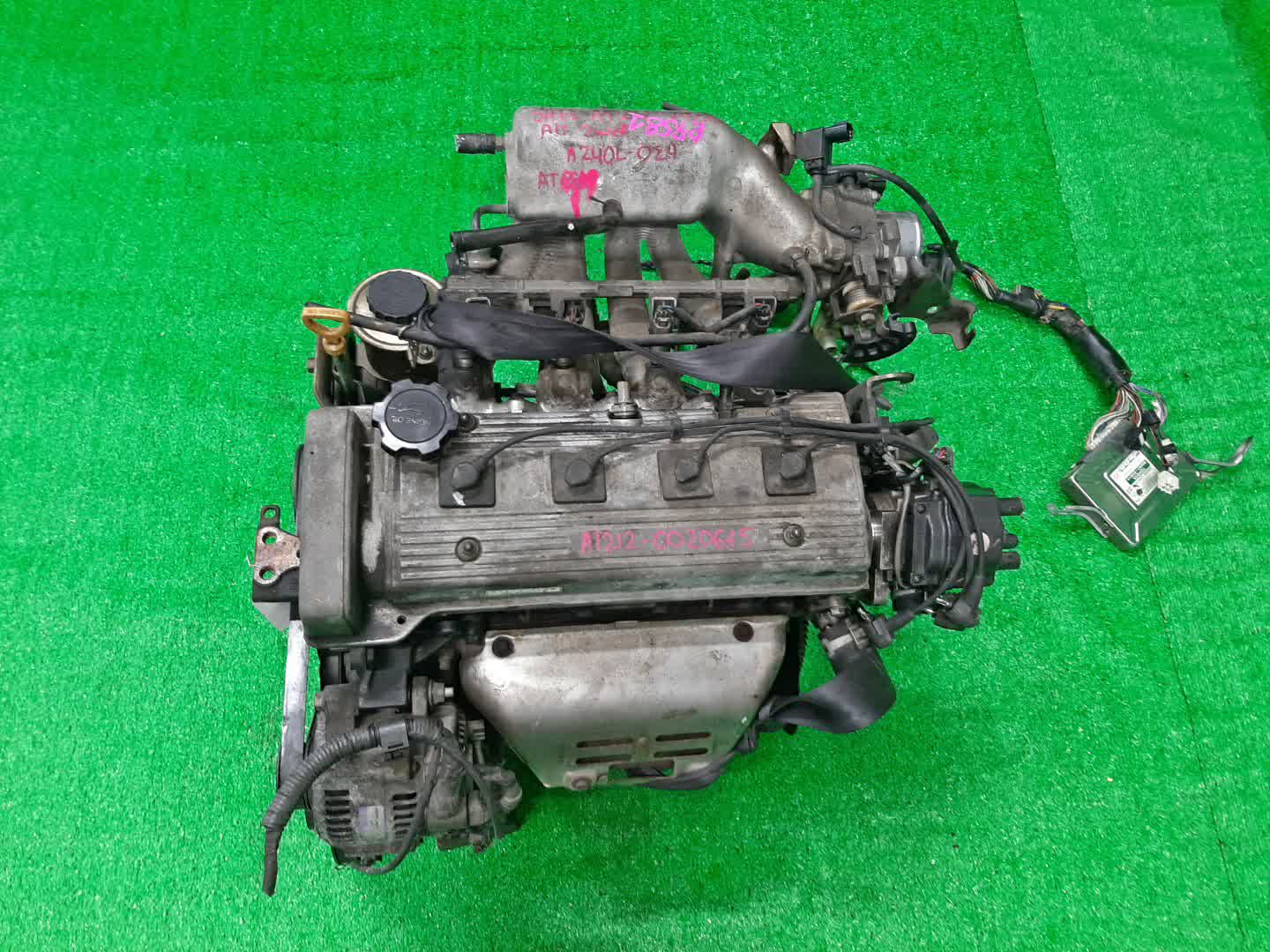 Двигатель TOYOTA CARINA, CERES, COROLLA, COROLLA LEVIN, SPRINTER MARINO, SPRINTER, SPRINTER TRUENO AT212, AT192, AE100, AE110 5A-FE G736318 1 ракурс